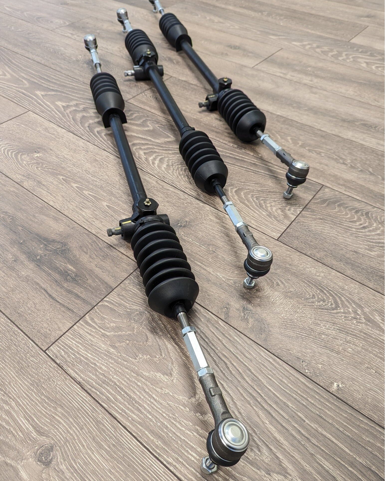 Original Triumph steering racks we've machined and re-built to address bump steer often found in TVR Grantura MKIII's and TVR Griffith 200/400 cars.

Click the link in our bio to find out more.