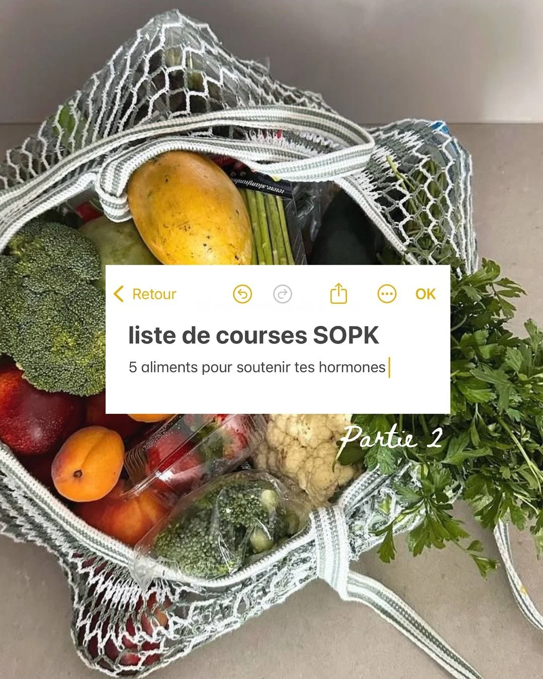 Liste de courses SOPK - Part 2 

Hier, je t&rsquo;ai partag&eacute; 3 aliments interessants pour soutenir le SOPK (cannelle, poissons gras, graines de lin).

Aujourd&rsquo;hui, voici les 2 derniers pour compl&eacute;ter ta liste :

4.Polyph&eacute;no