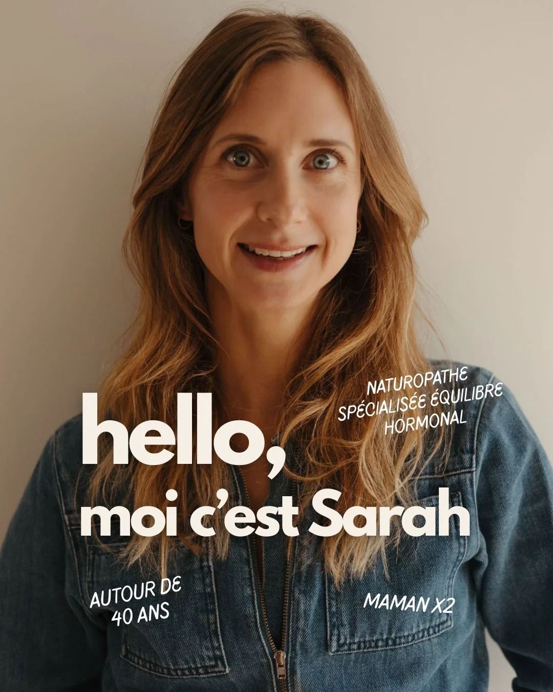 Bienvenue, moi c'est Sarah !

Je suis naturopathe sp&eacute;cialis&eacute;e dans l'&eacute;quilibre hormonal f&eacute;minin autour de 40 ans, quand le corps commence &agrave; jouer selon de nouvelles r&egrave;gles, sans forc&eacute;ment pr&eacute;ven