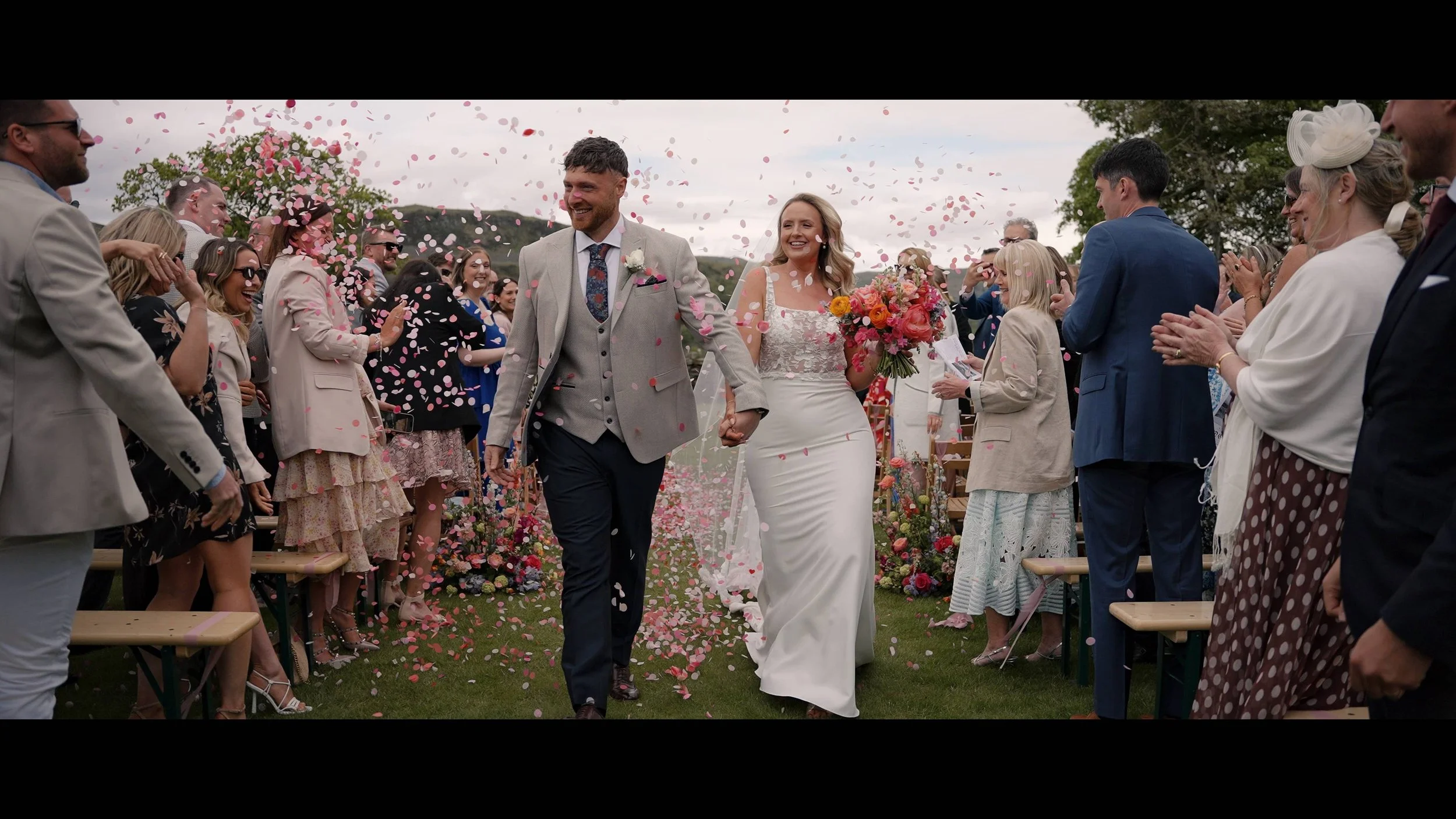 Kirstie and Phil’s Beautiful Fairbank Barn Wedding in the Lake District | Lake District Wedding Videographer