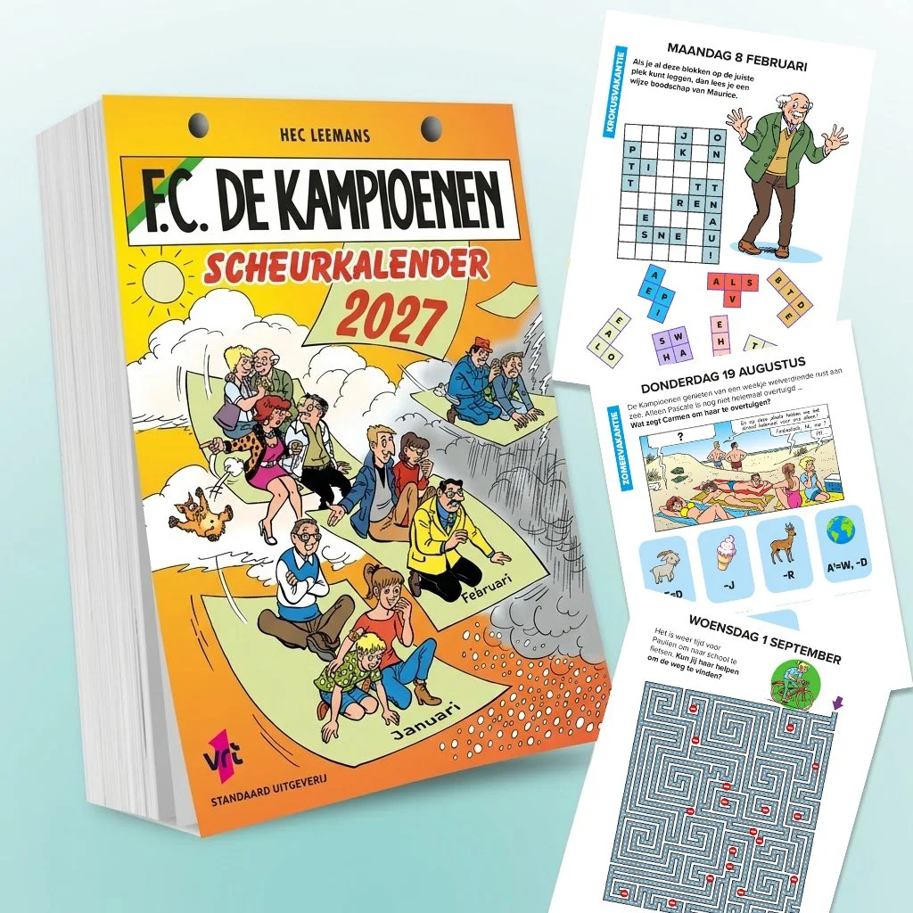 FC De Kampioenen Scheurkalender 2027