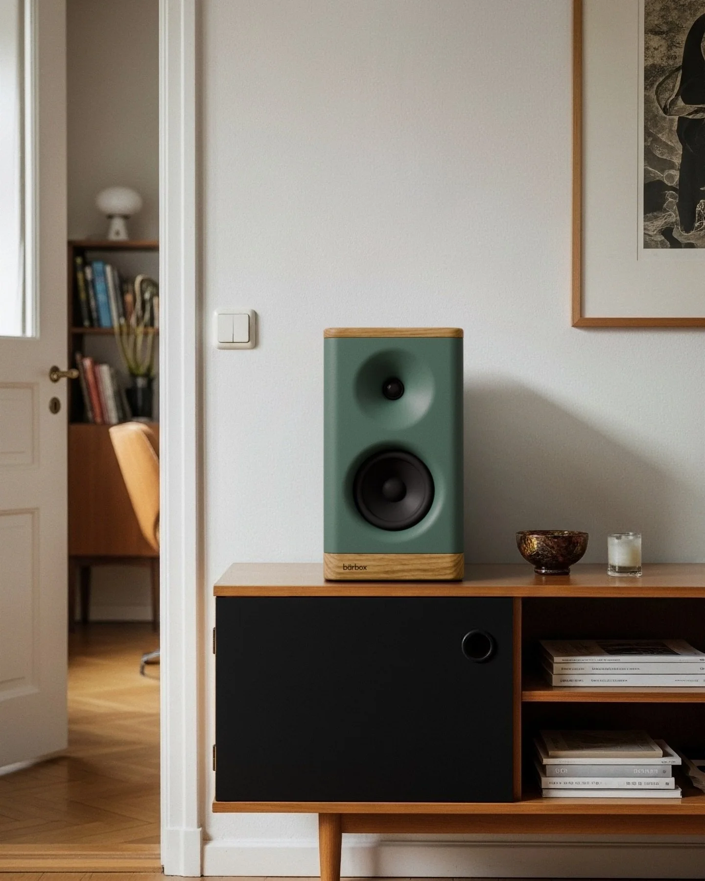 Der neue Kompakte von b&auml;rbox! Der A.02 liefert dir kompromisslosen Sound und eine R&auml;umlichkeit, die du von einem Regallautsprecher nicht erwarten w&uuml;rdest. 

Wie gef&auml;llt euch die Farbkombination?

#b&auml;rbox #lautsprecher #holz #