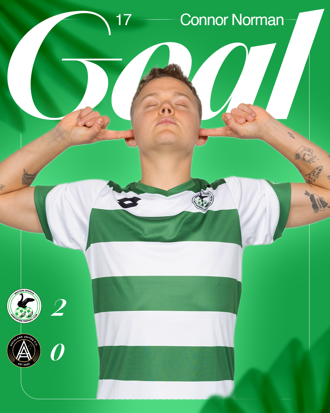 Western Spring Football Club - Goal Graphic 2026 