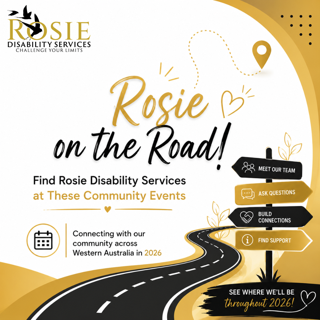 Rosie on the Road! Find Rosie Disability Services at These Community Events