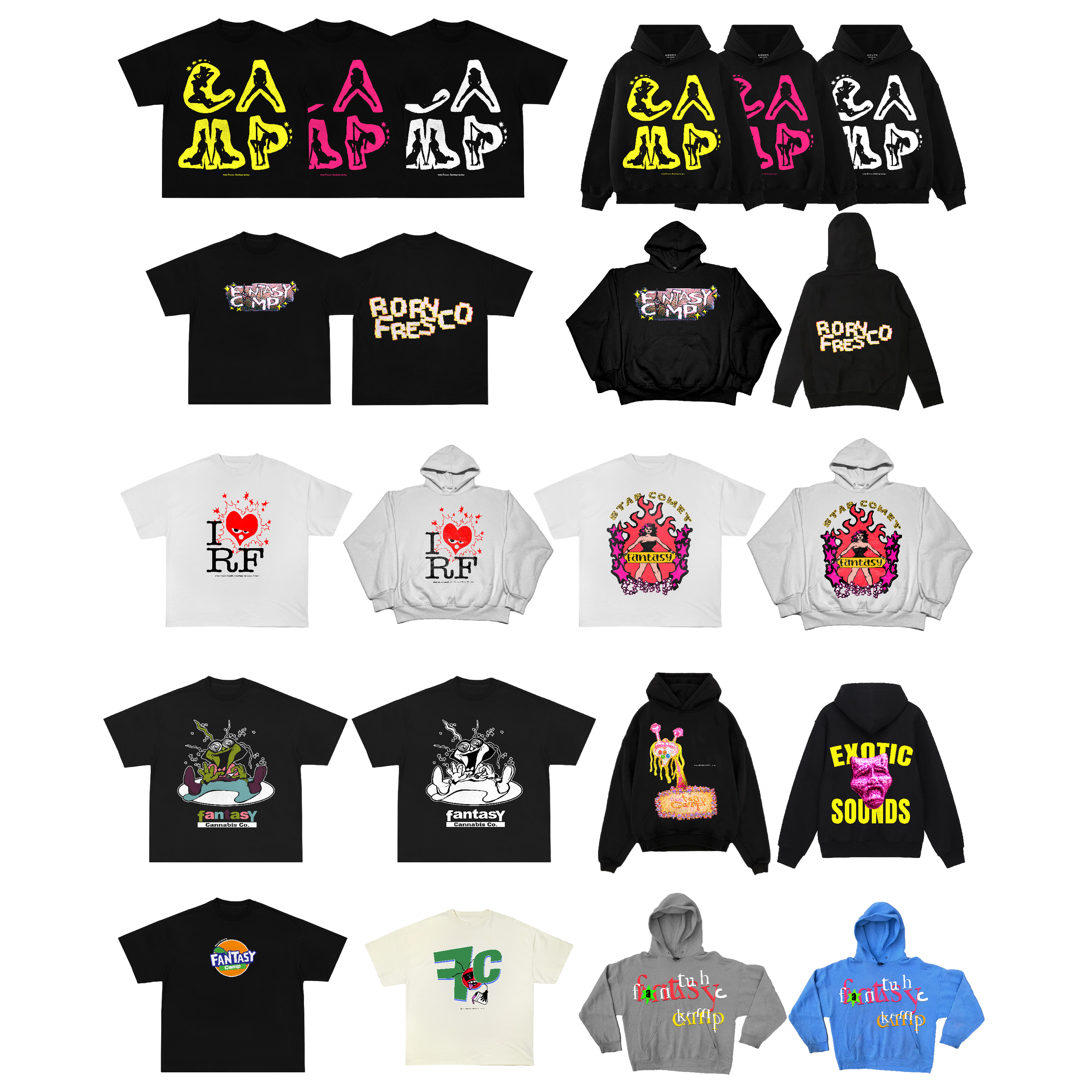 FANTASY CAMP Merch - Rory Fresco