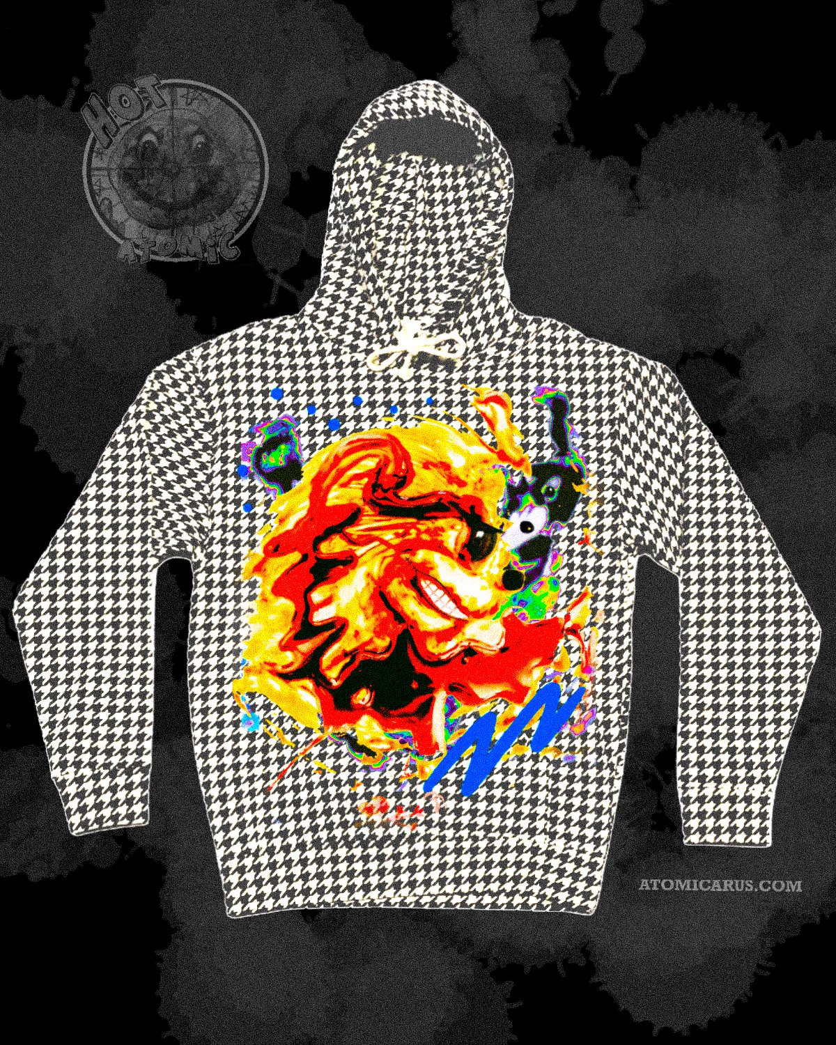Hot Atomic! Bloodhound Hoodie