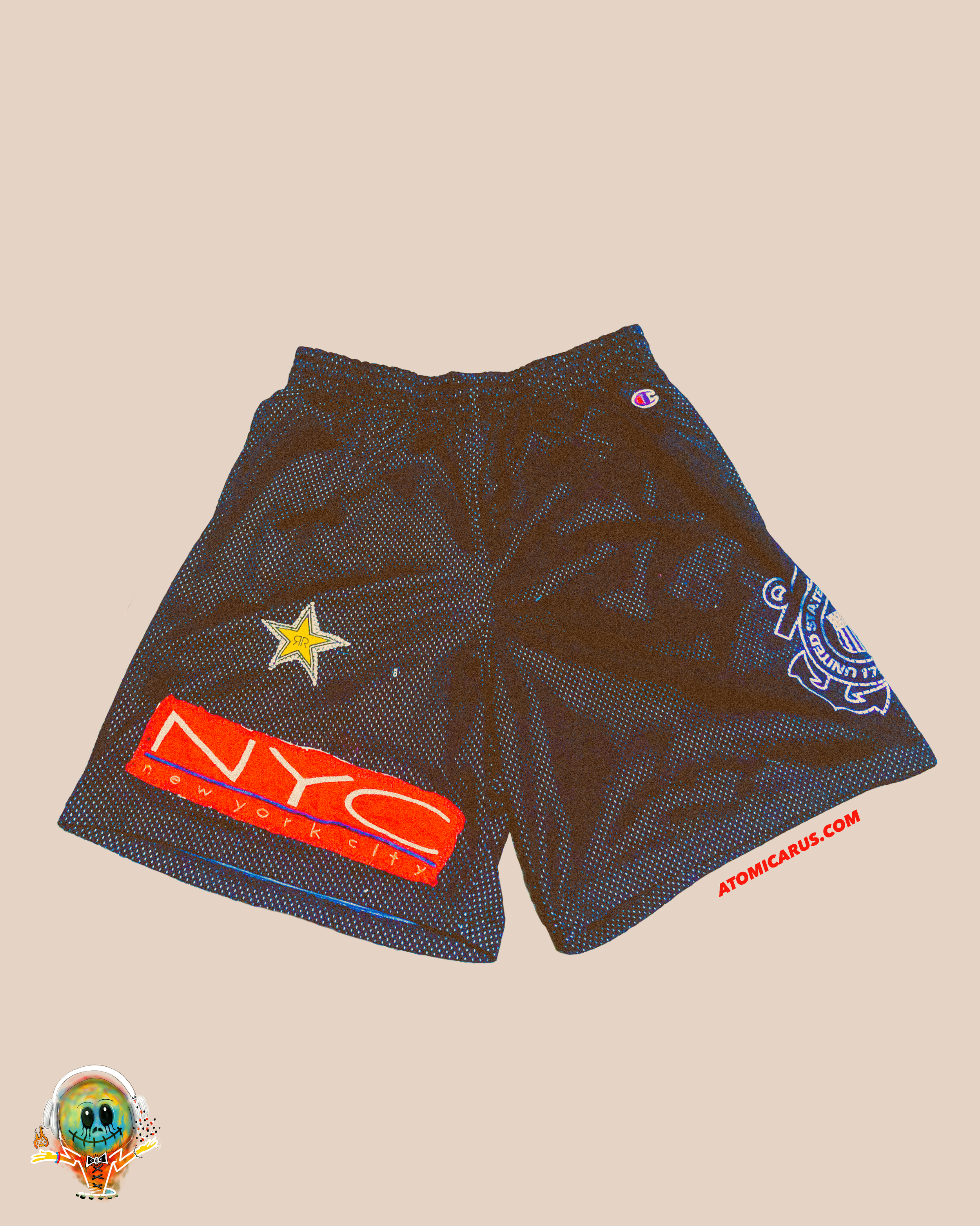 HOT ATOMIC! Point Guard Mesh Shorts