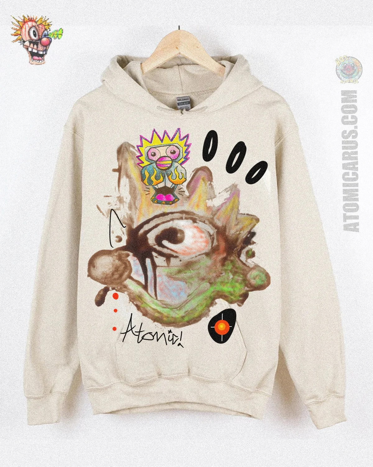 Hot Atomic! Chocolate Syrup Hoodie