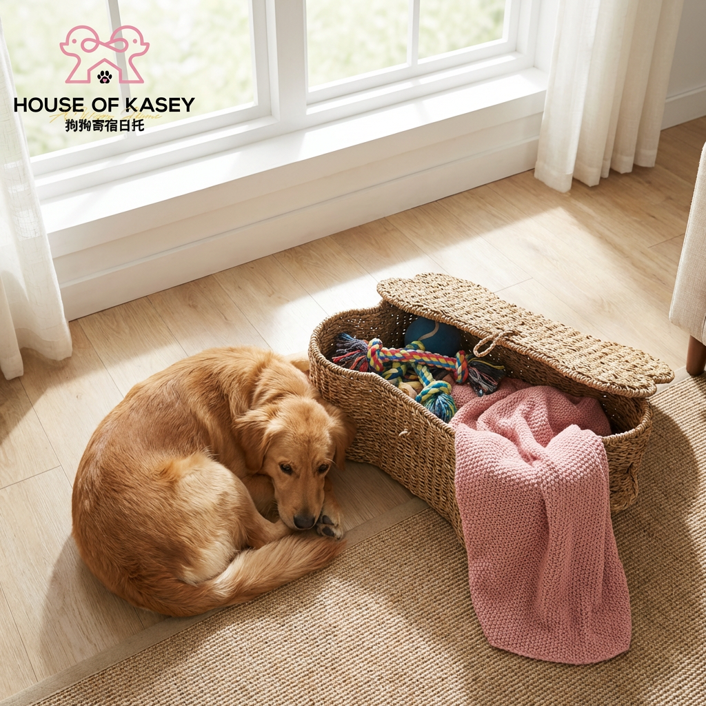 Seagrass Bone Basket