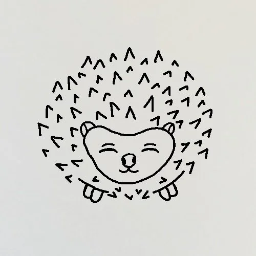 hedgehog stickers