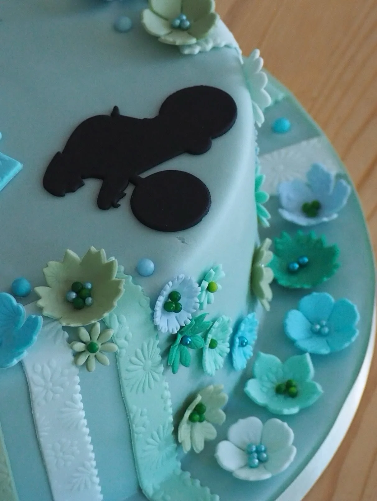 🥇Soft turquoise tones, strong girl message. Well done Betty and happy birthday 🎂 

#ipreview via @preview.app