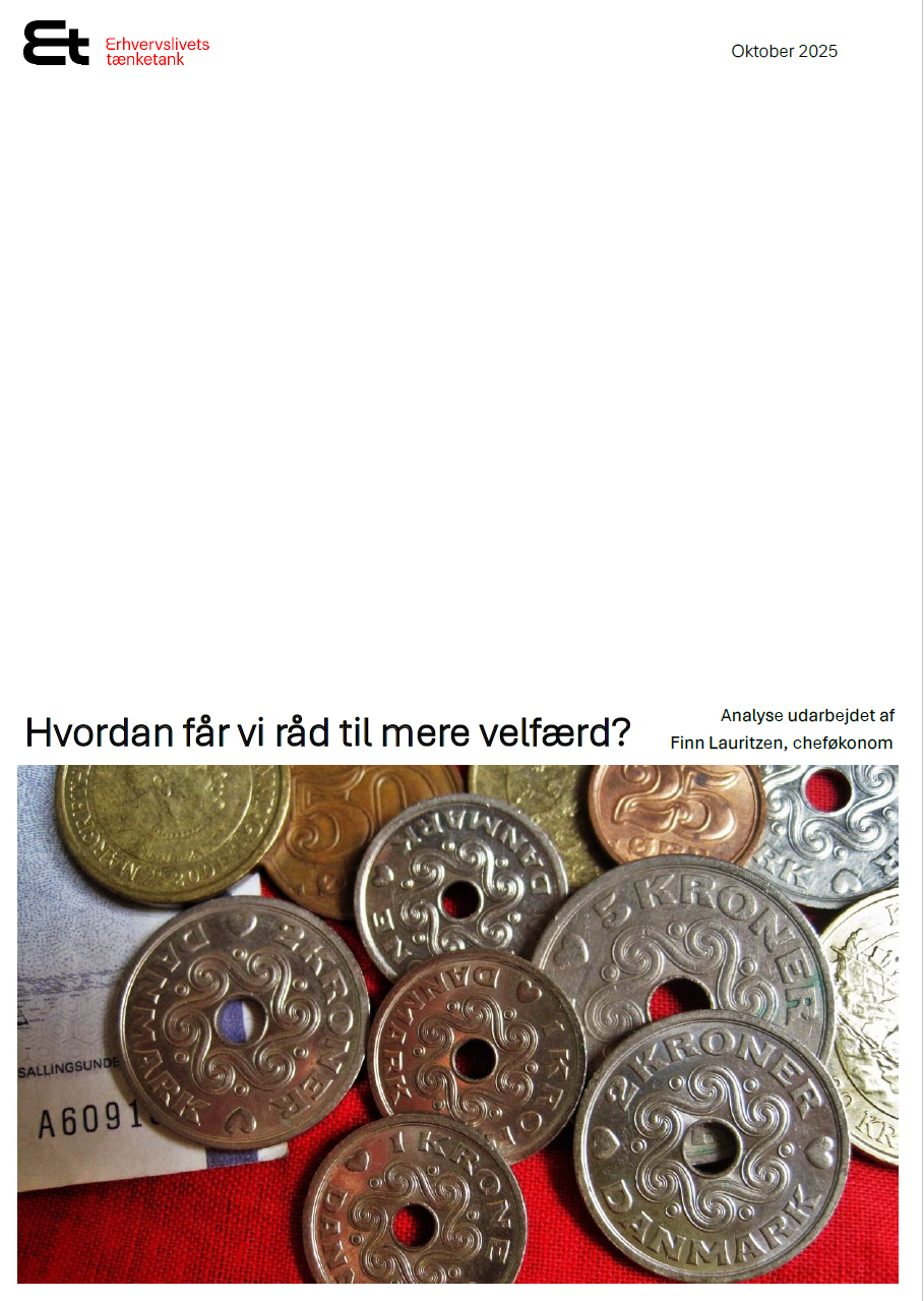 Ny analyse: Hvordan får vi råd til mere velfærd?