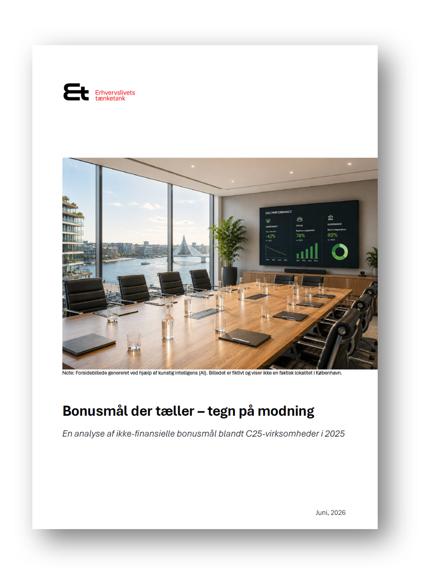 Ny analyse: Bonusmål der tæller – tegn på modning 