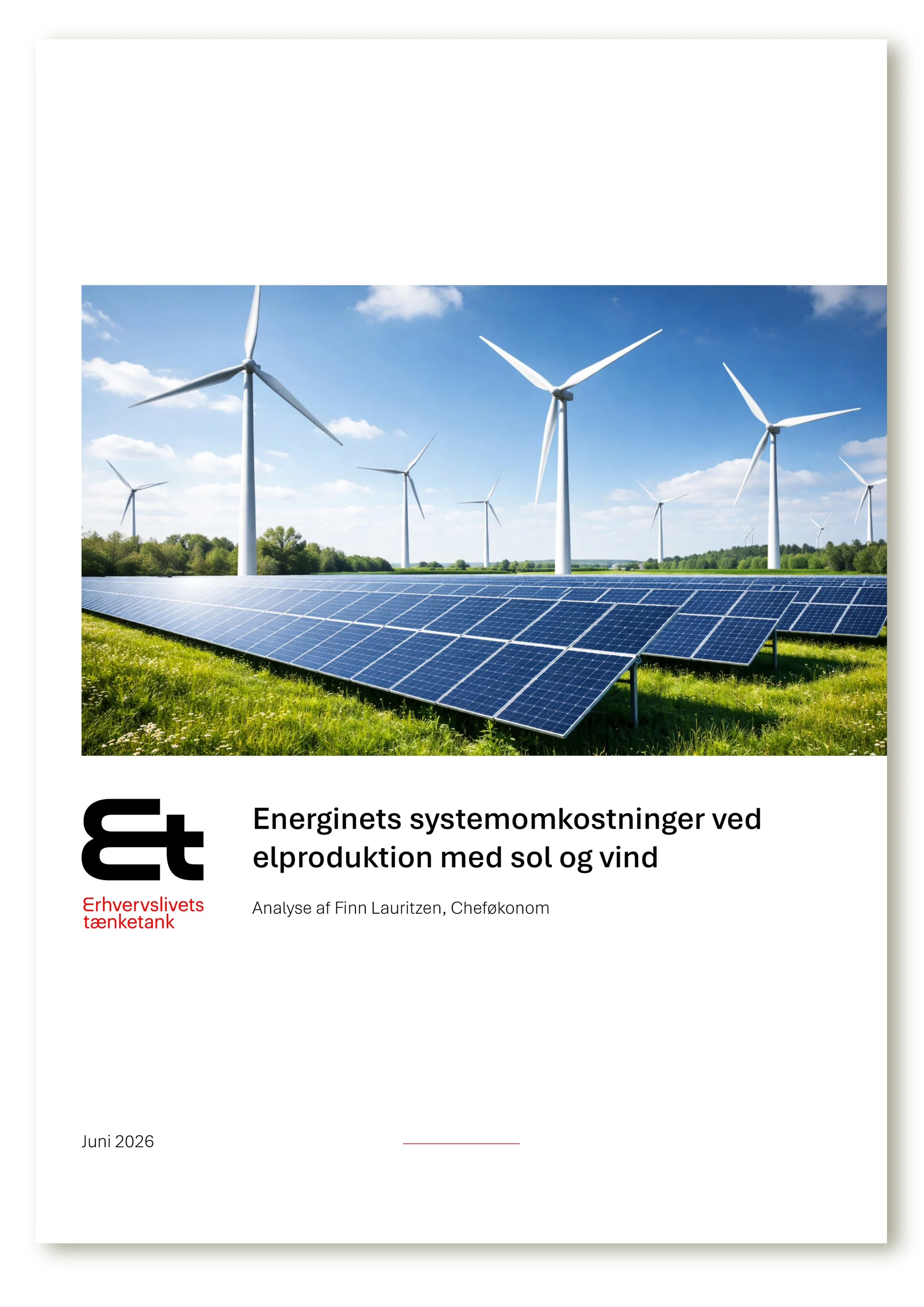 Energinets systemomkostninger ved elproduktion med sol og vind 