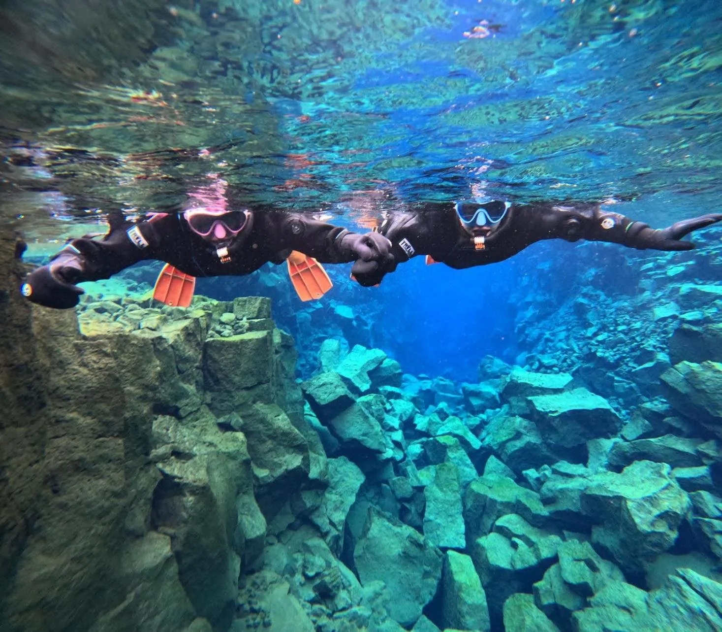 Silfra snorkeling in Iceland: we swam between two continents