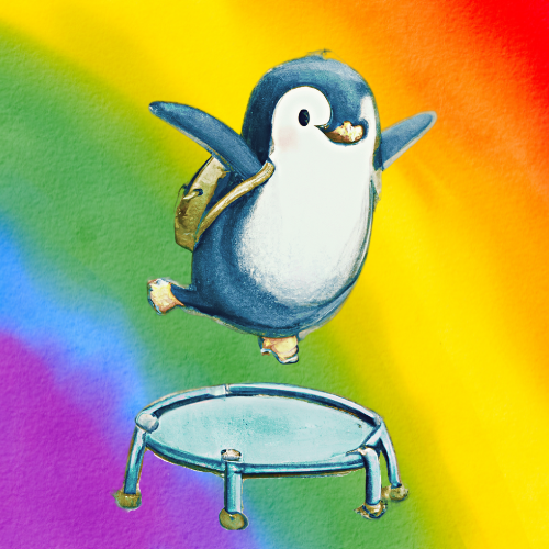 Penguin Trampoline