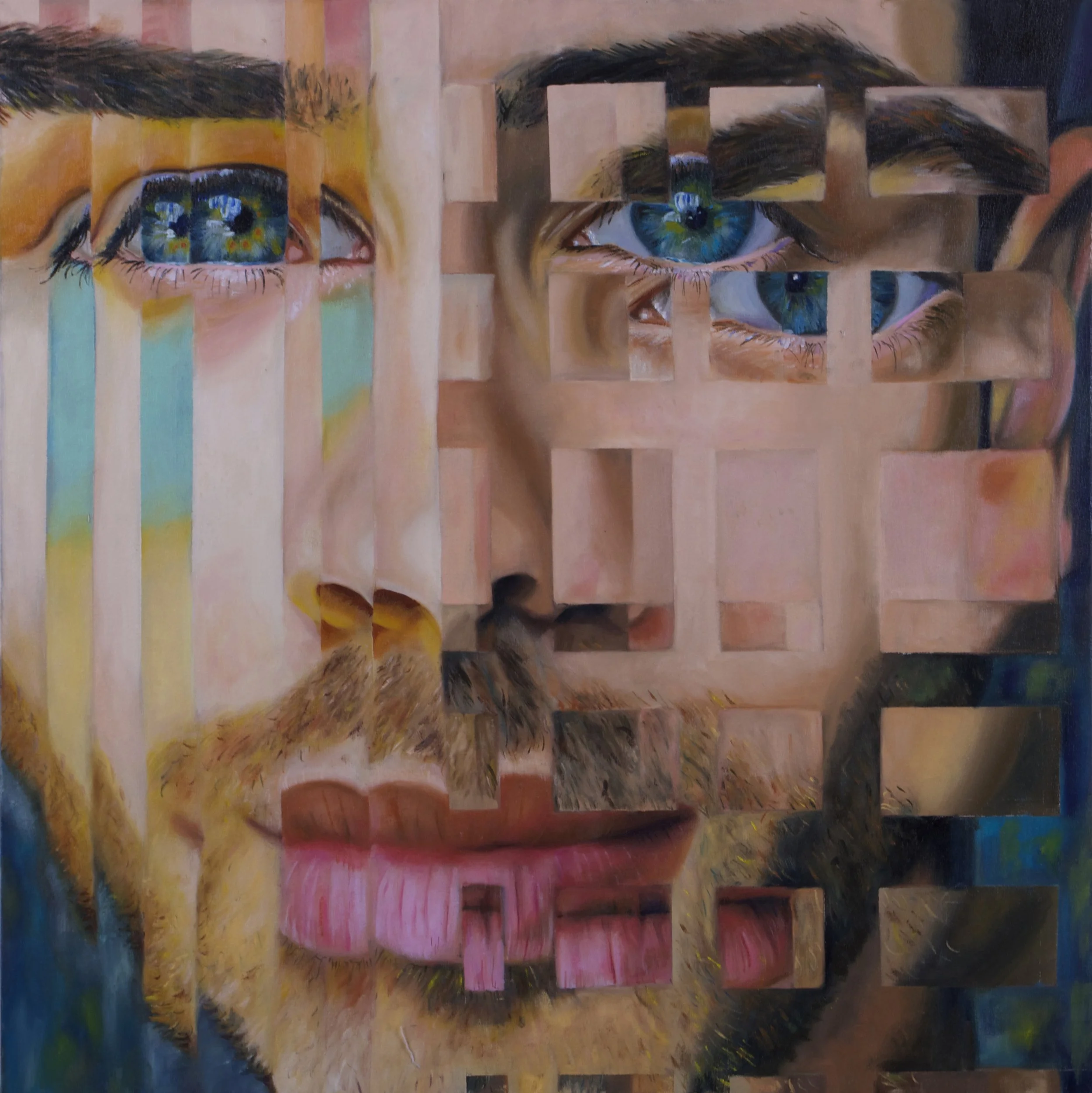 RobbieAaron_Self Mask_OilonCanvas_30x30_highres.jpg