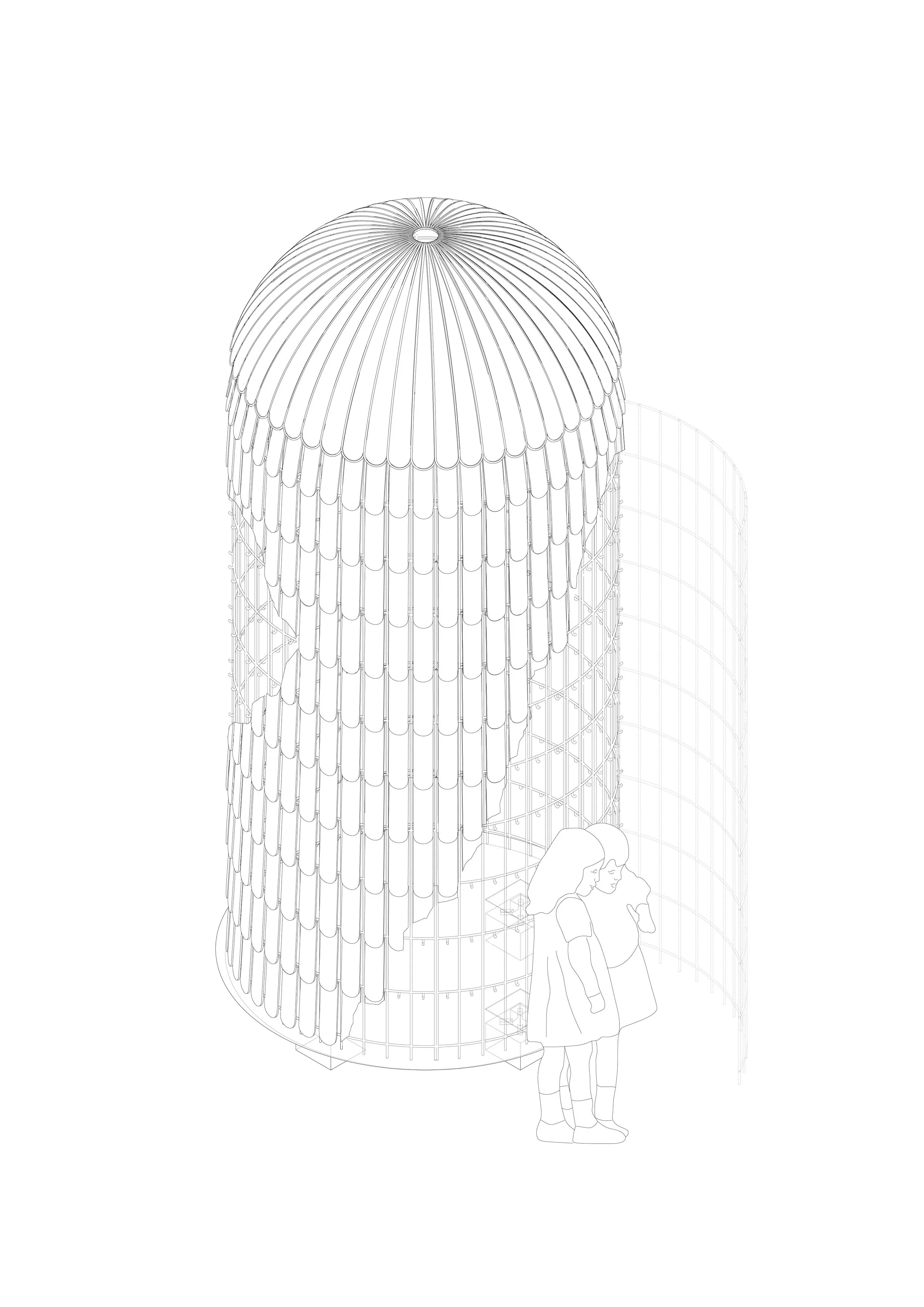 Gingerbread Bird's House