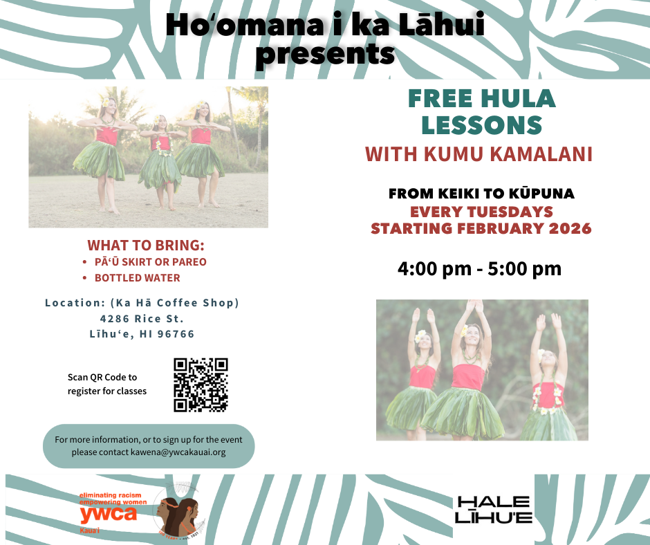 Hula lessons Līhuʻe Hale (Facebook Post).png