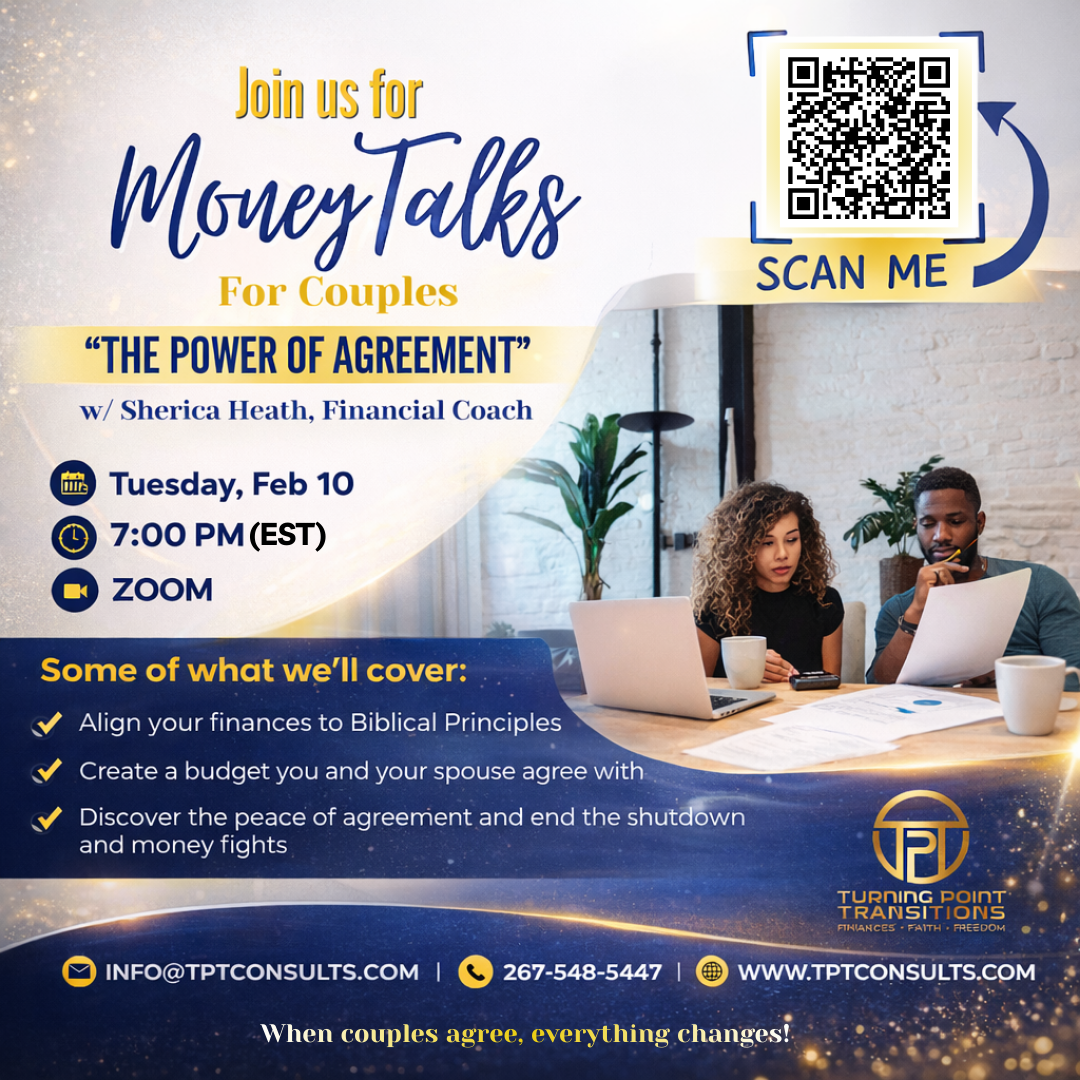 Money Talks for Couples: The Power of Agreement (2/10/26)