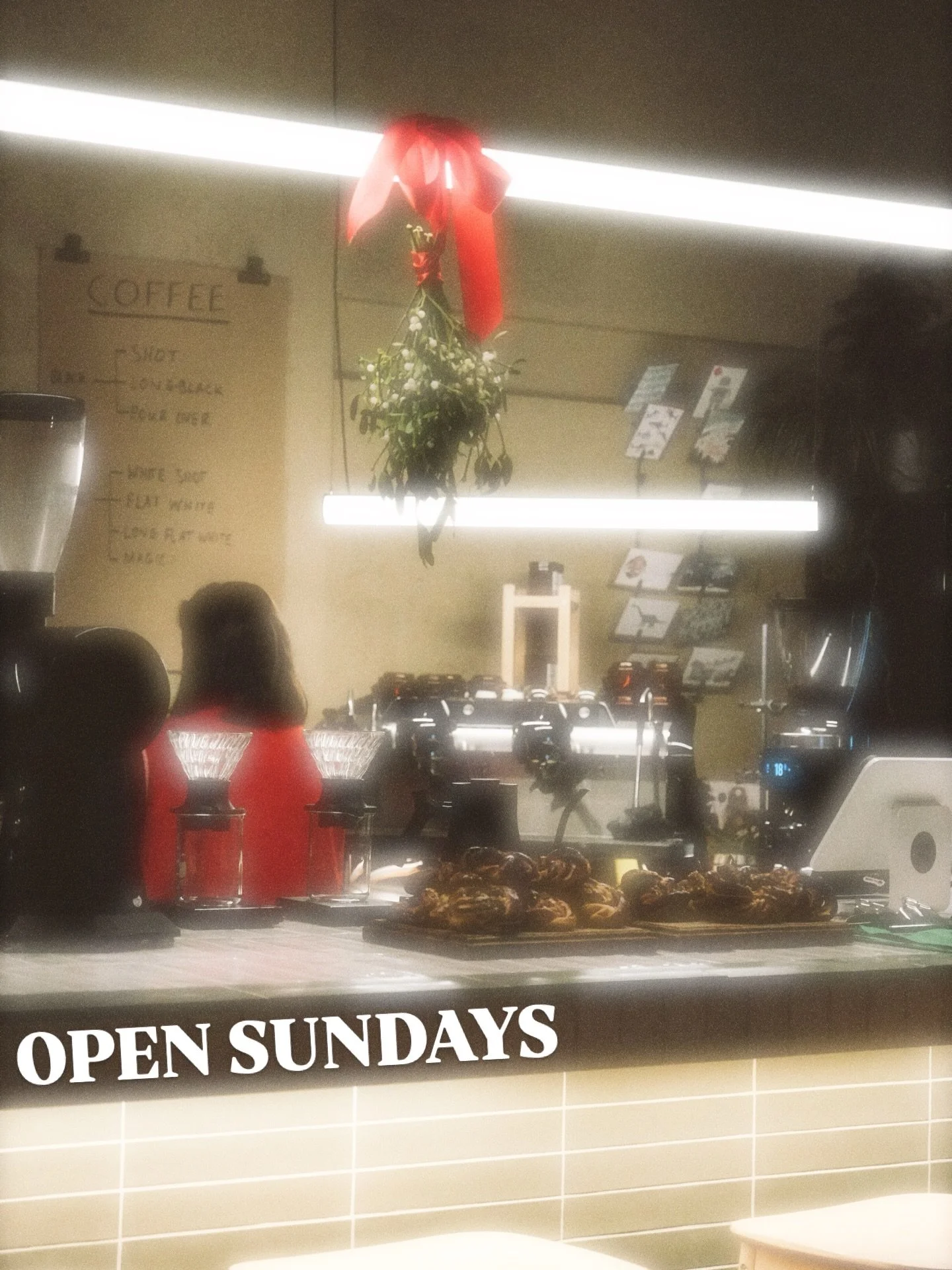 We have seen the light.
The coffee bar is now OPEN ON SUNDAYS ☕️✨
Come worship at the altar of caffeine, carbs, and questionable life choices.