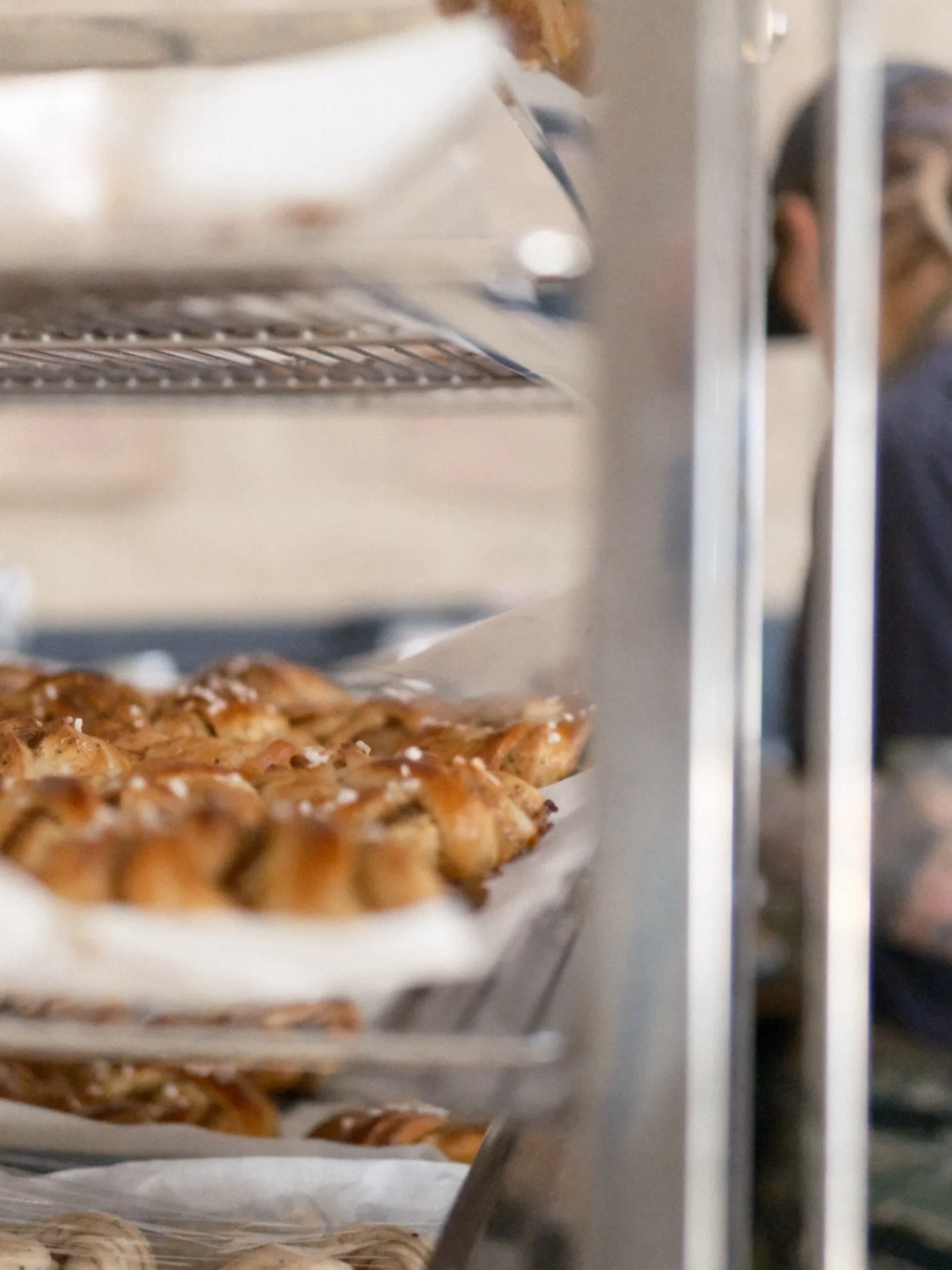 Cardamom buns came out sweet today, stacks of them flying through the oven. 

Casual Coffee Sundays were had.