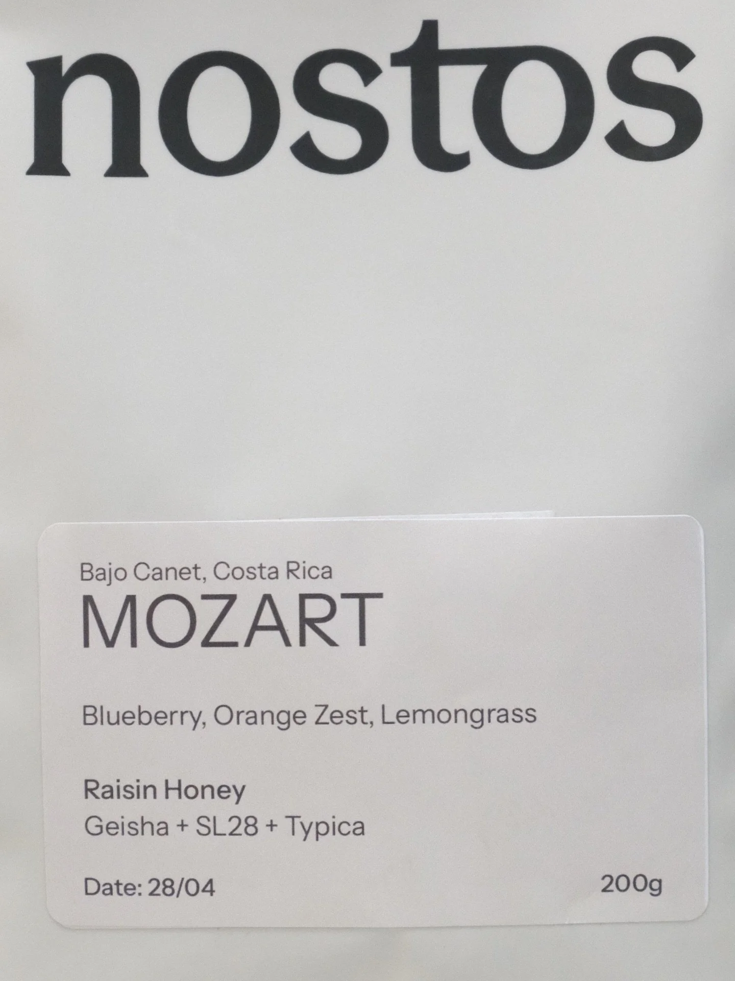 @nostoscoffee drop has landed and we have 3 new exciting flavours to dig into. Ethiopia will be our next main beans on shots and batch brew with some out the flavours in Mozart and Ombligon on hand pour archive