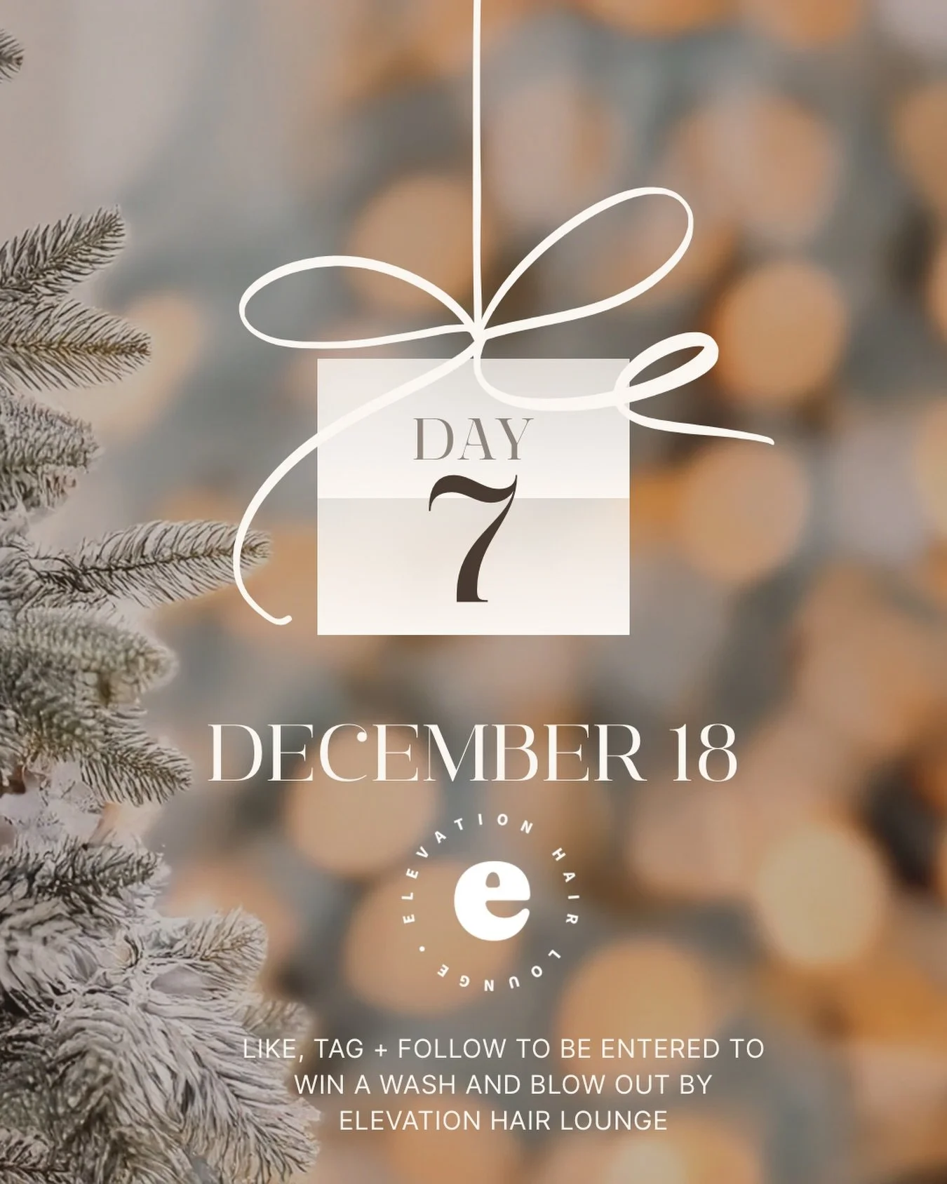 GIVEAWAY! ✨Today only, enter to win a wash + blowout by @elevation.hairlounge 

How to enter:
Like 🤍 | Tag 👯&zwj;♀️ | Follow ✨

Like this post, take a friend and make sure that you&rsquo;re following both accounts to be entered to win!