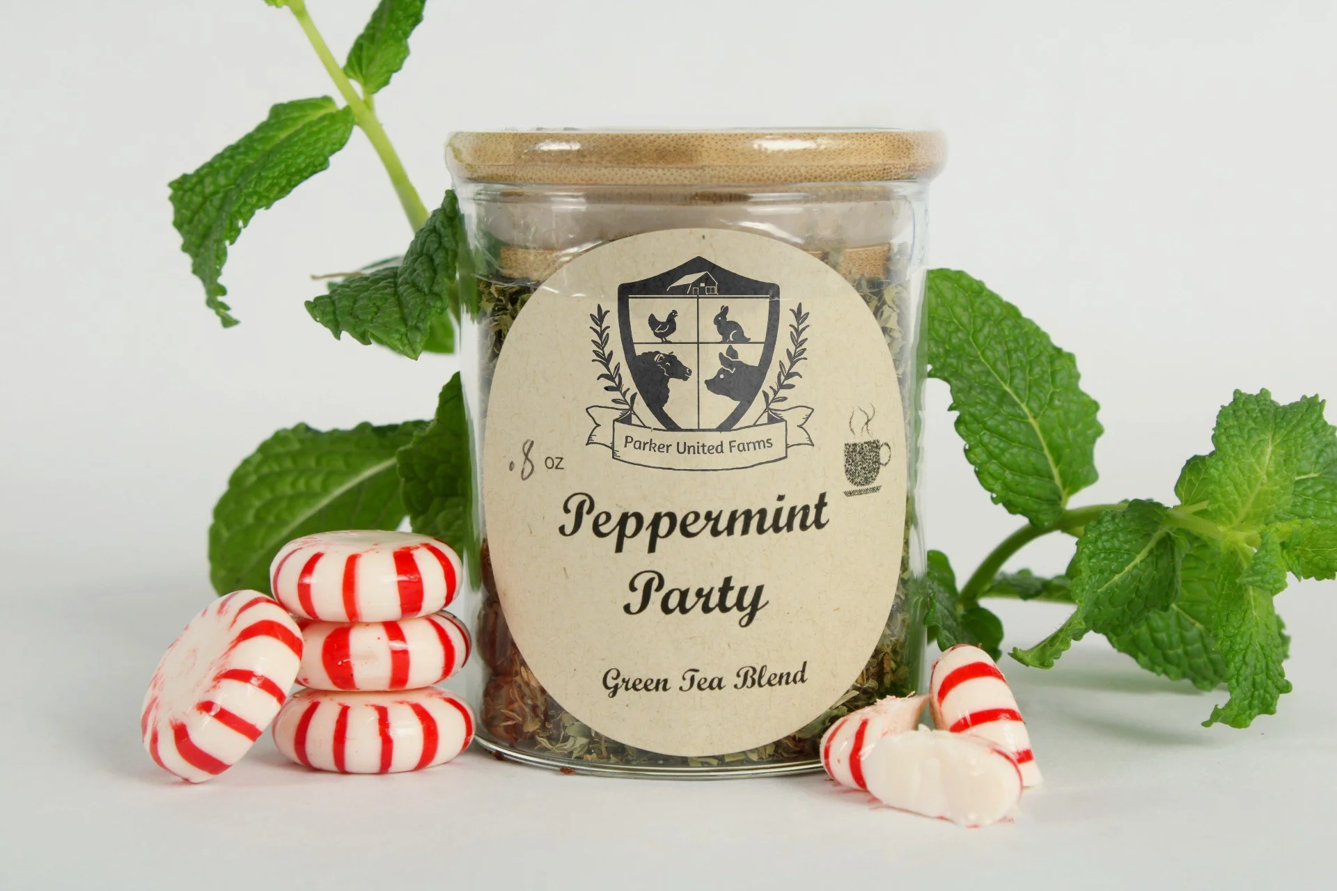 Peppermint Party Hand Blended Tea