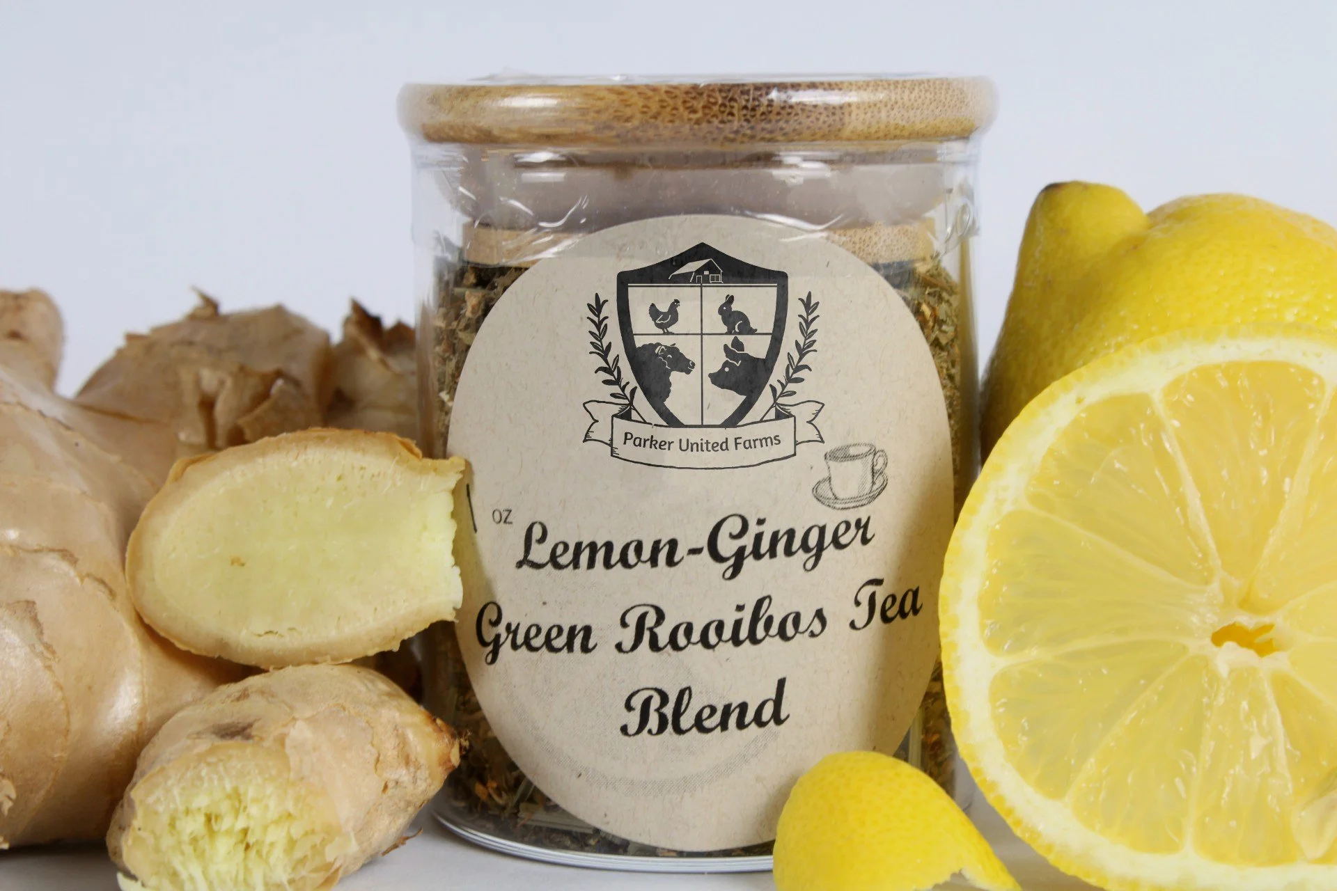 Lemon Ginger Hand Blended Tea