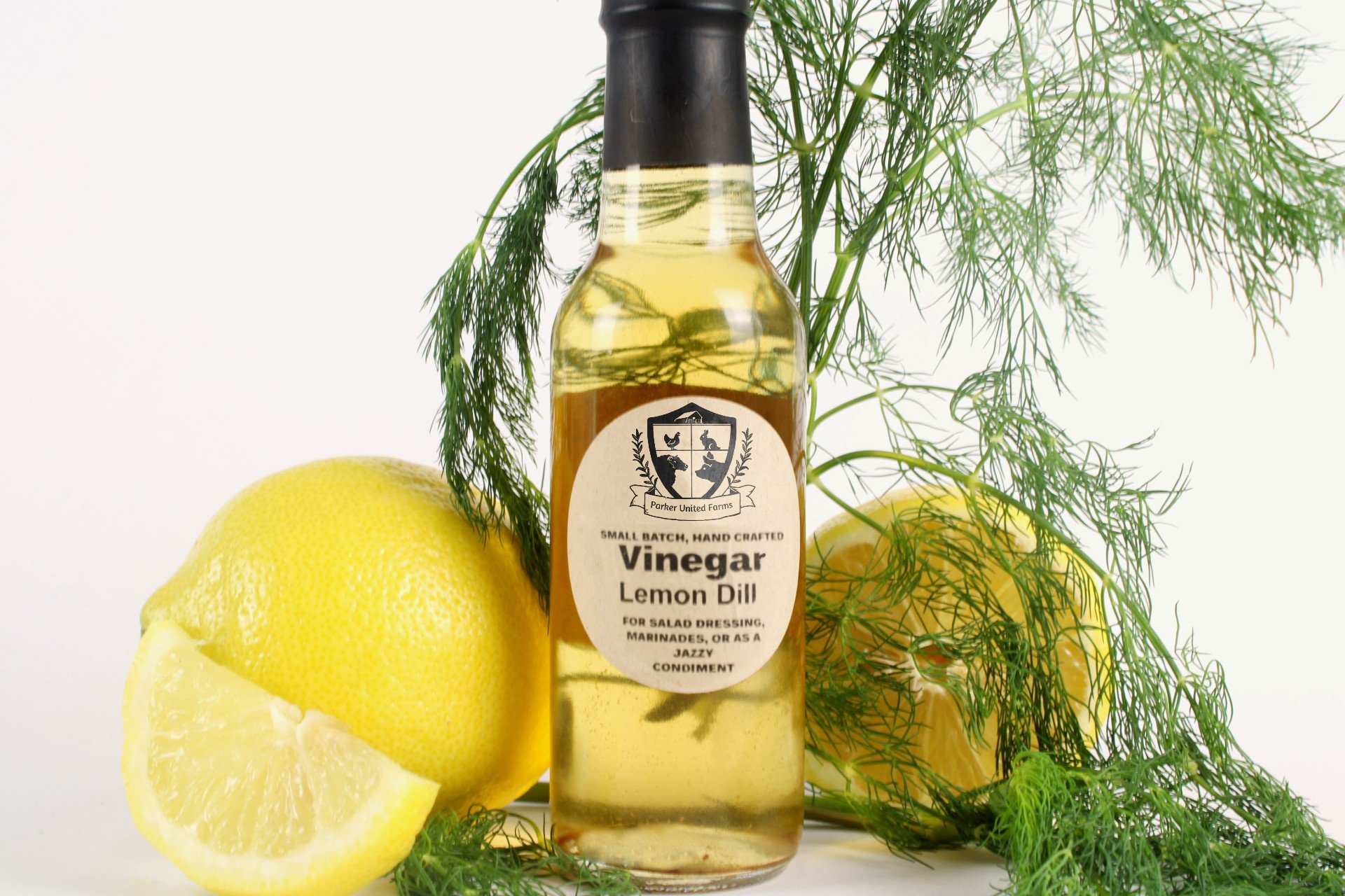 Lemon Dill Small-Batch Vinegar