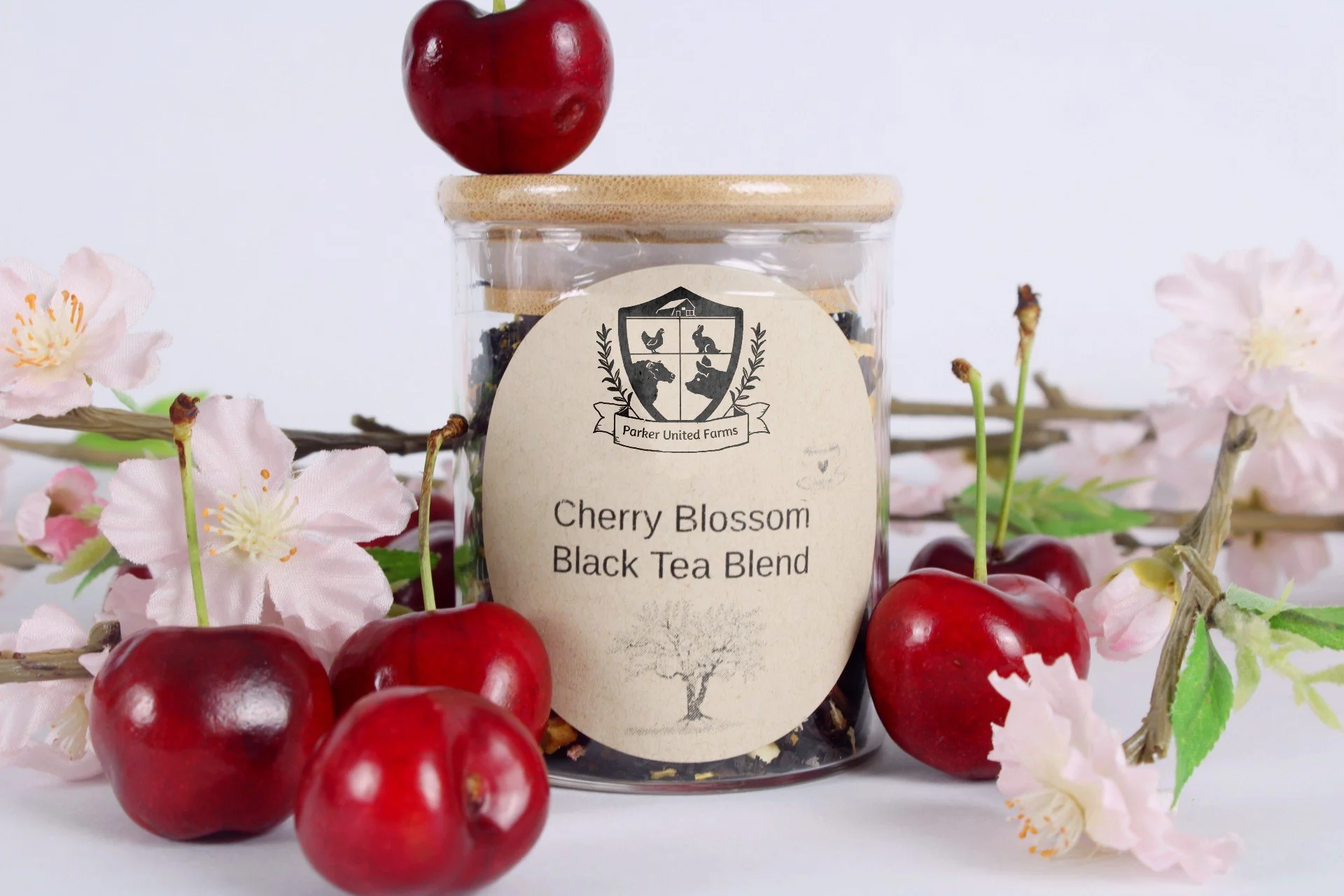 Cherry Blossom Black Tea Blend Hand Blended Tea