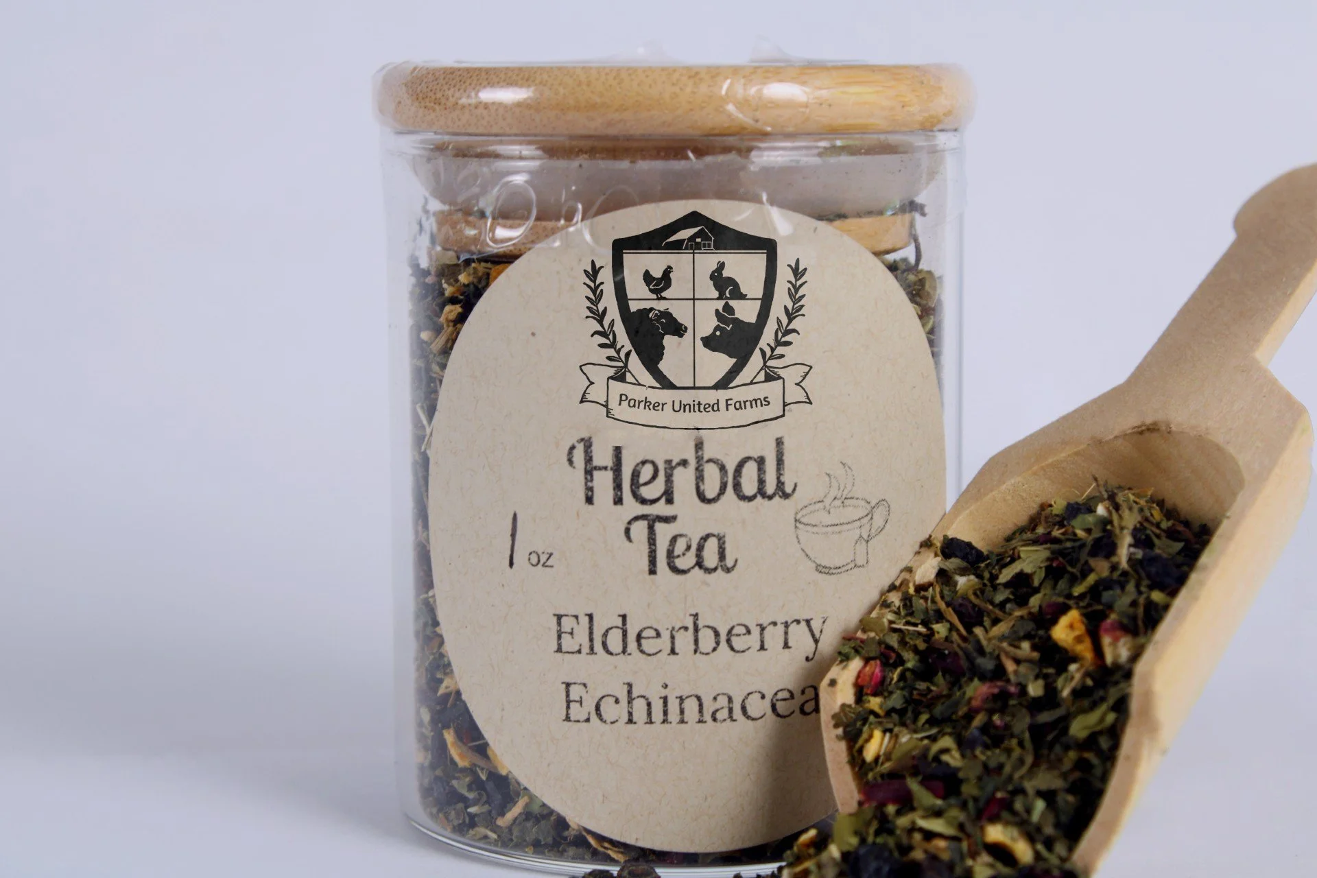 Elderberry Echinacea Hand Blended Tea