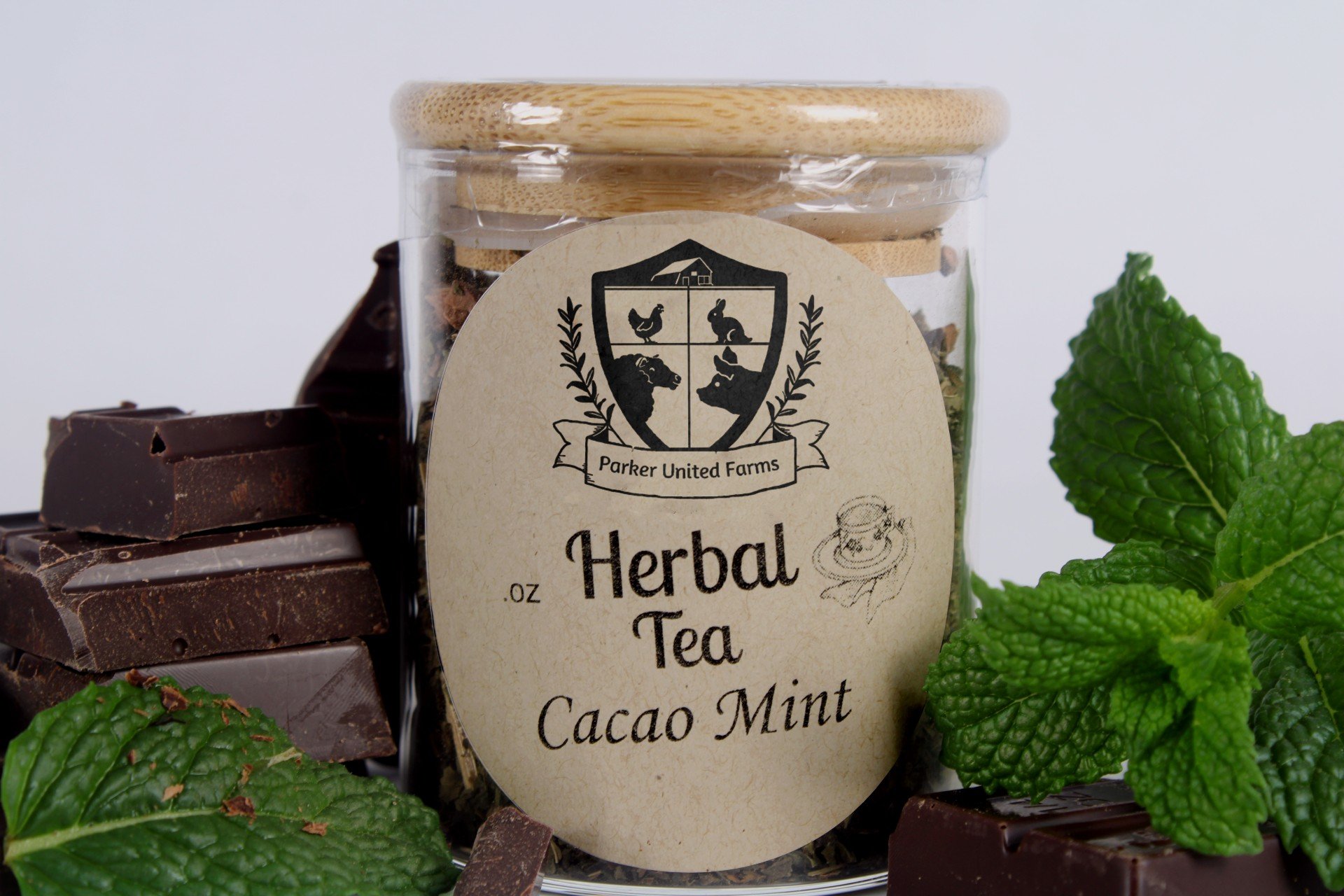 Cacao Mint Hand Blended Tea