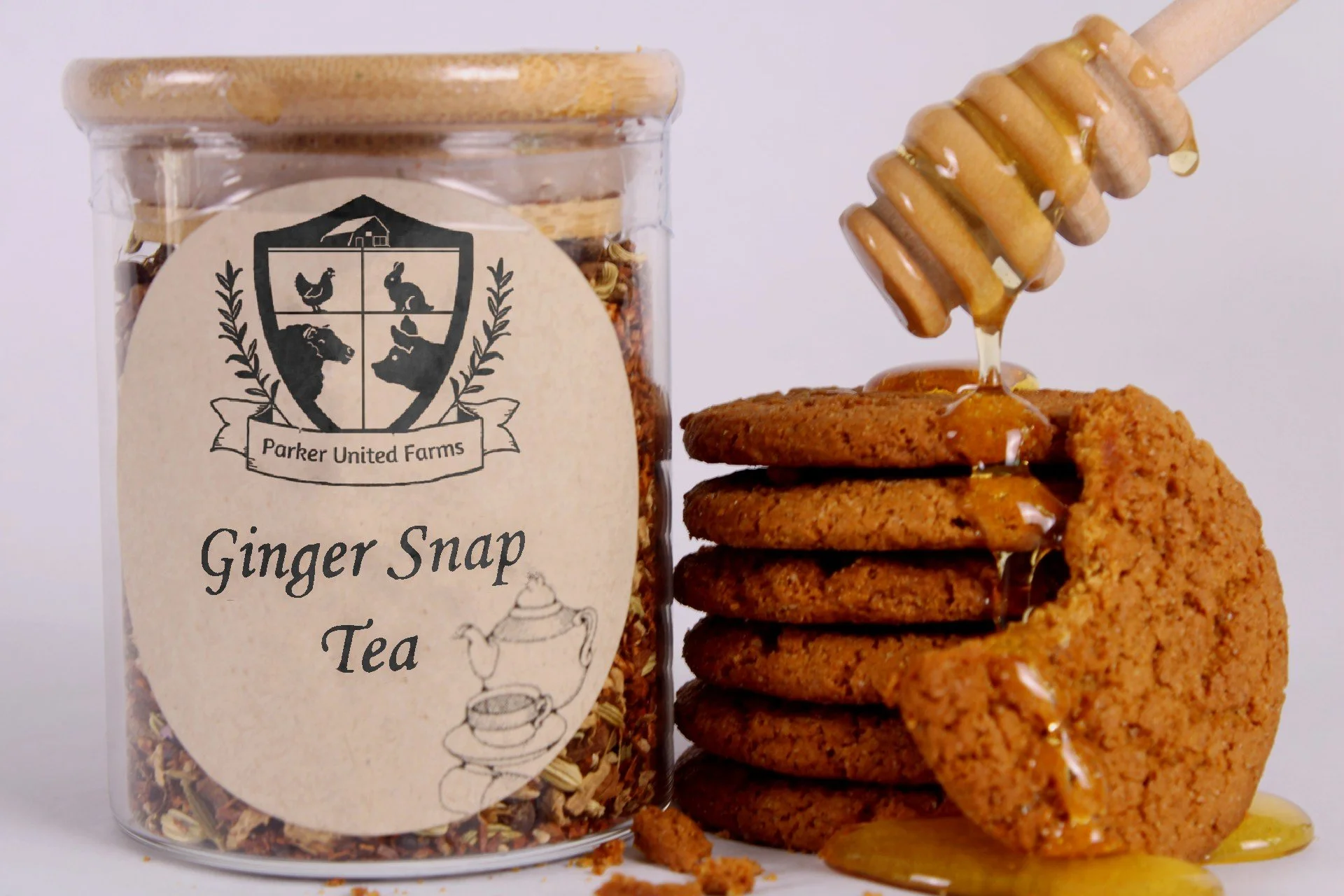 Ginger Snap Hand Blended Tea