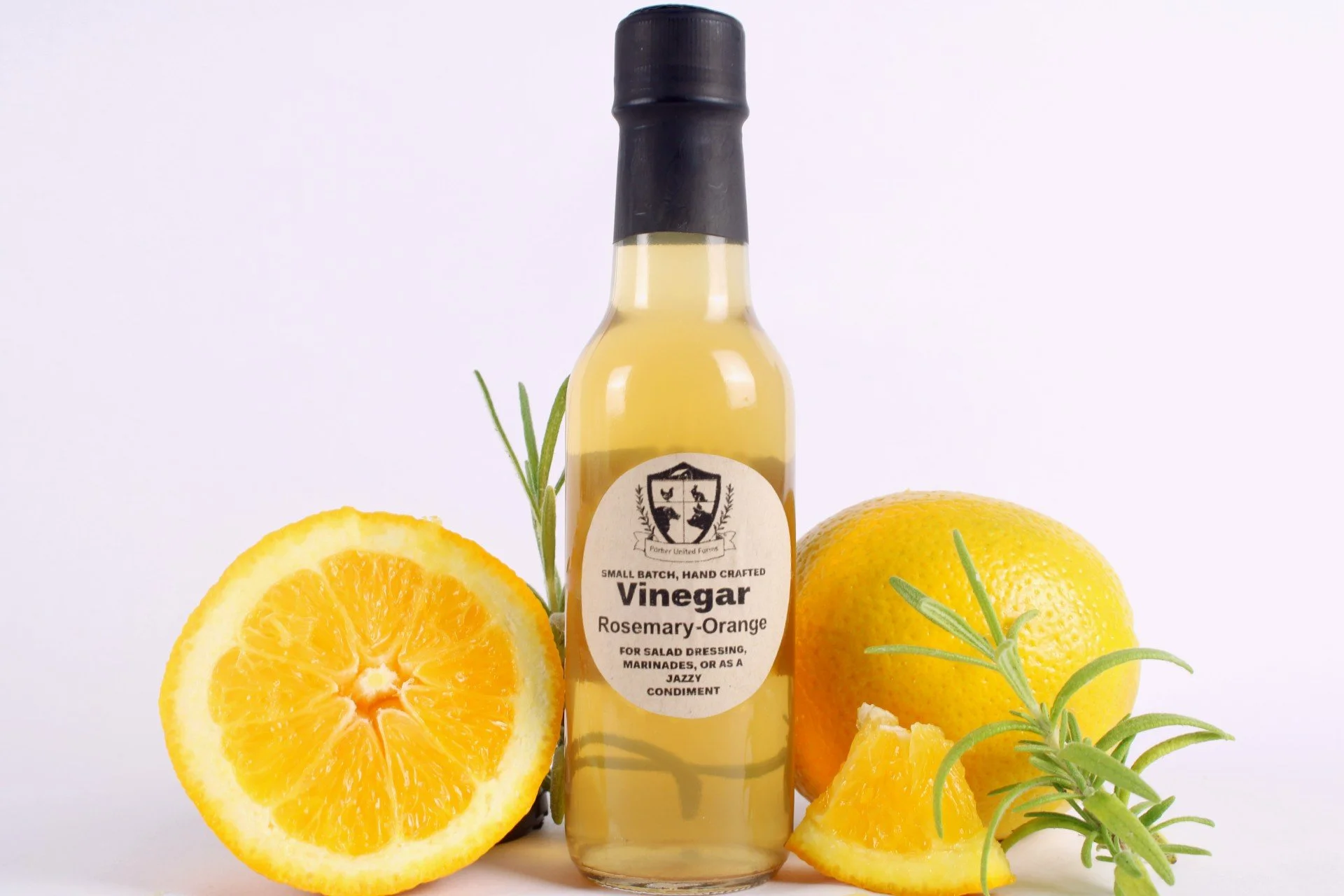 Rosemary Orange Small-Batch Vinegar