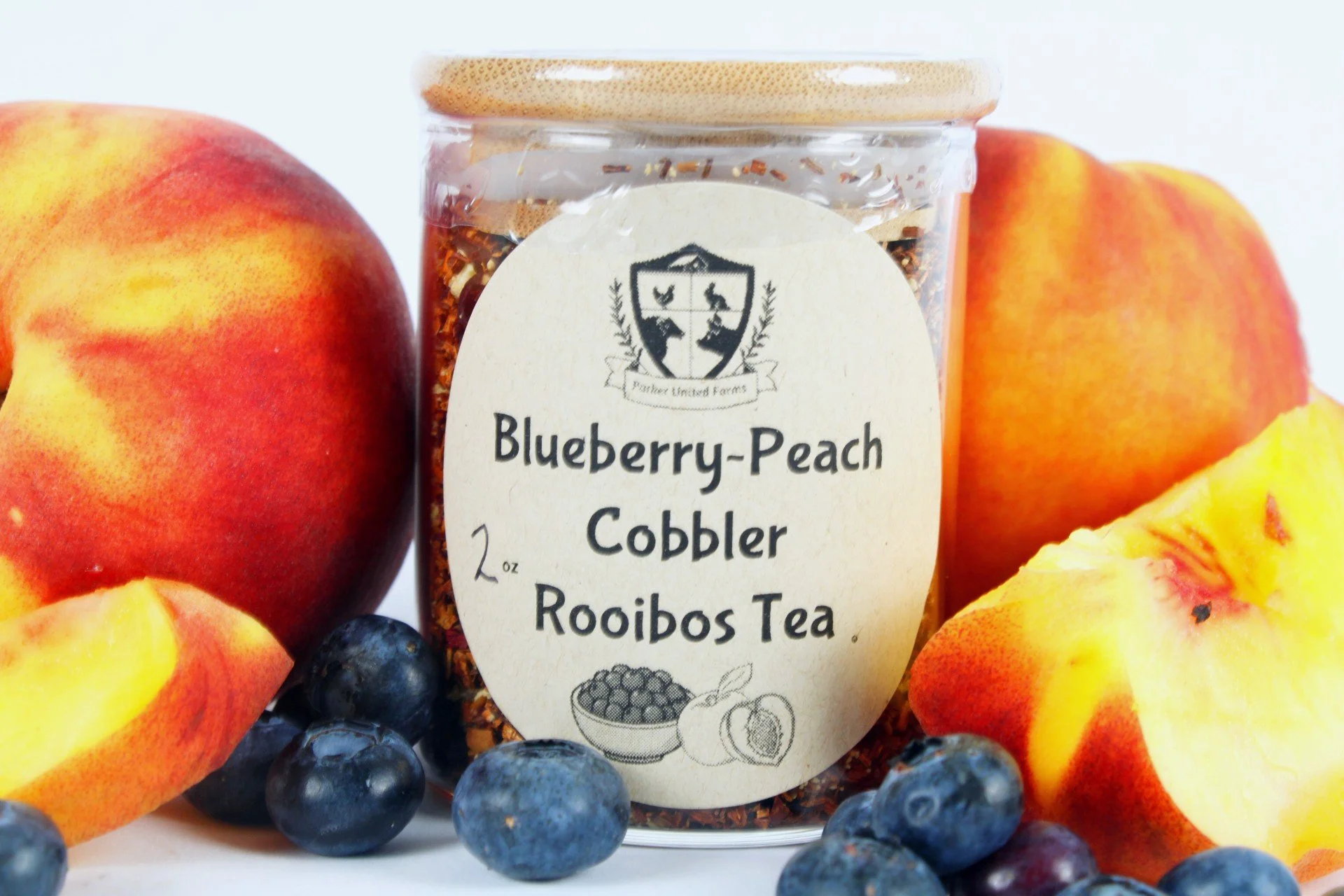 Blueberry Peach Cobbler Hand Blended Tea