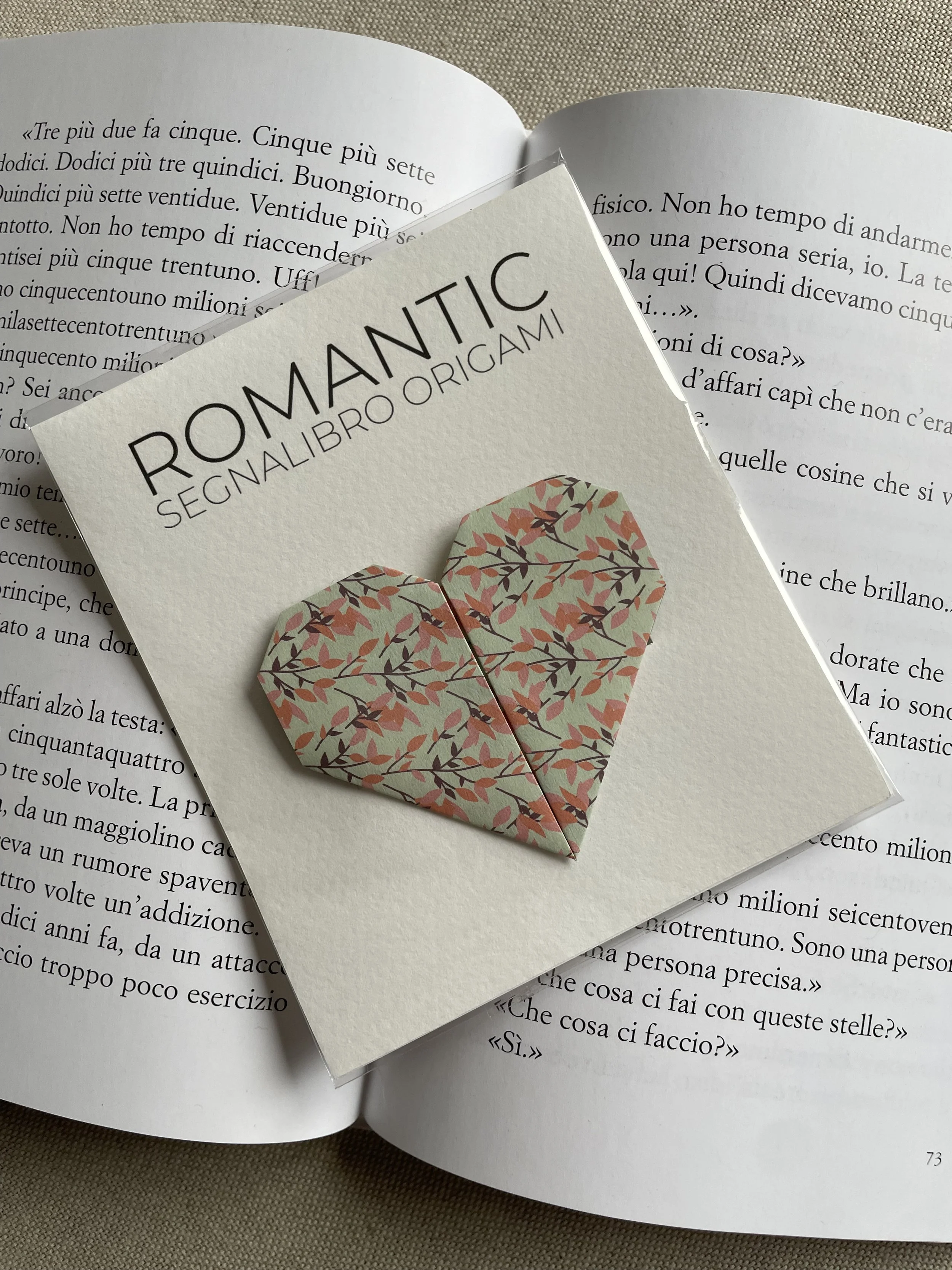 ORIGAMI CUORE verdino