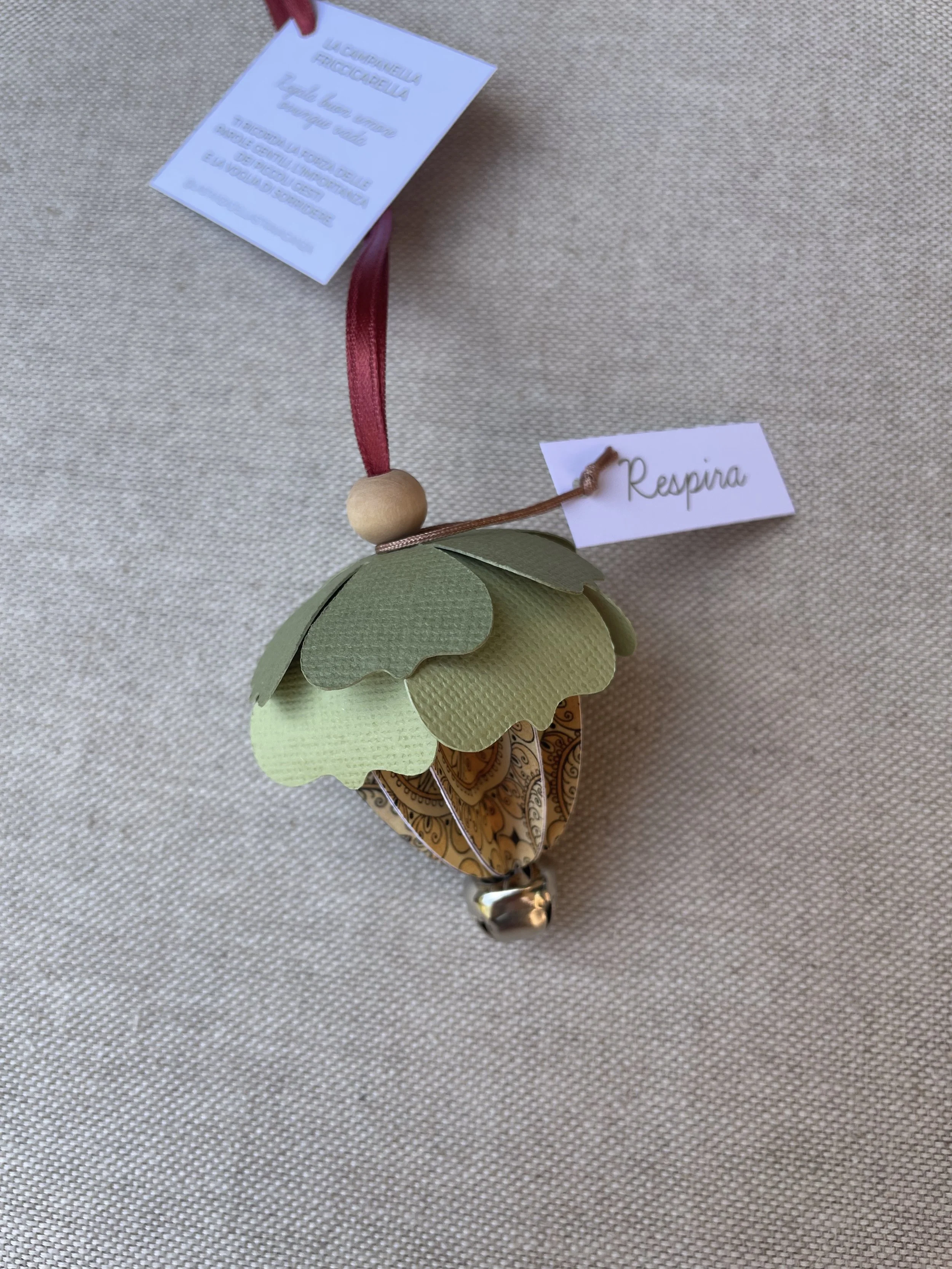 CAMPANELLA  Gialla e verde