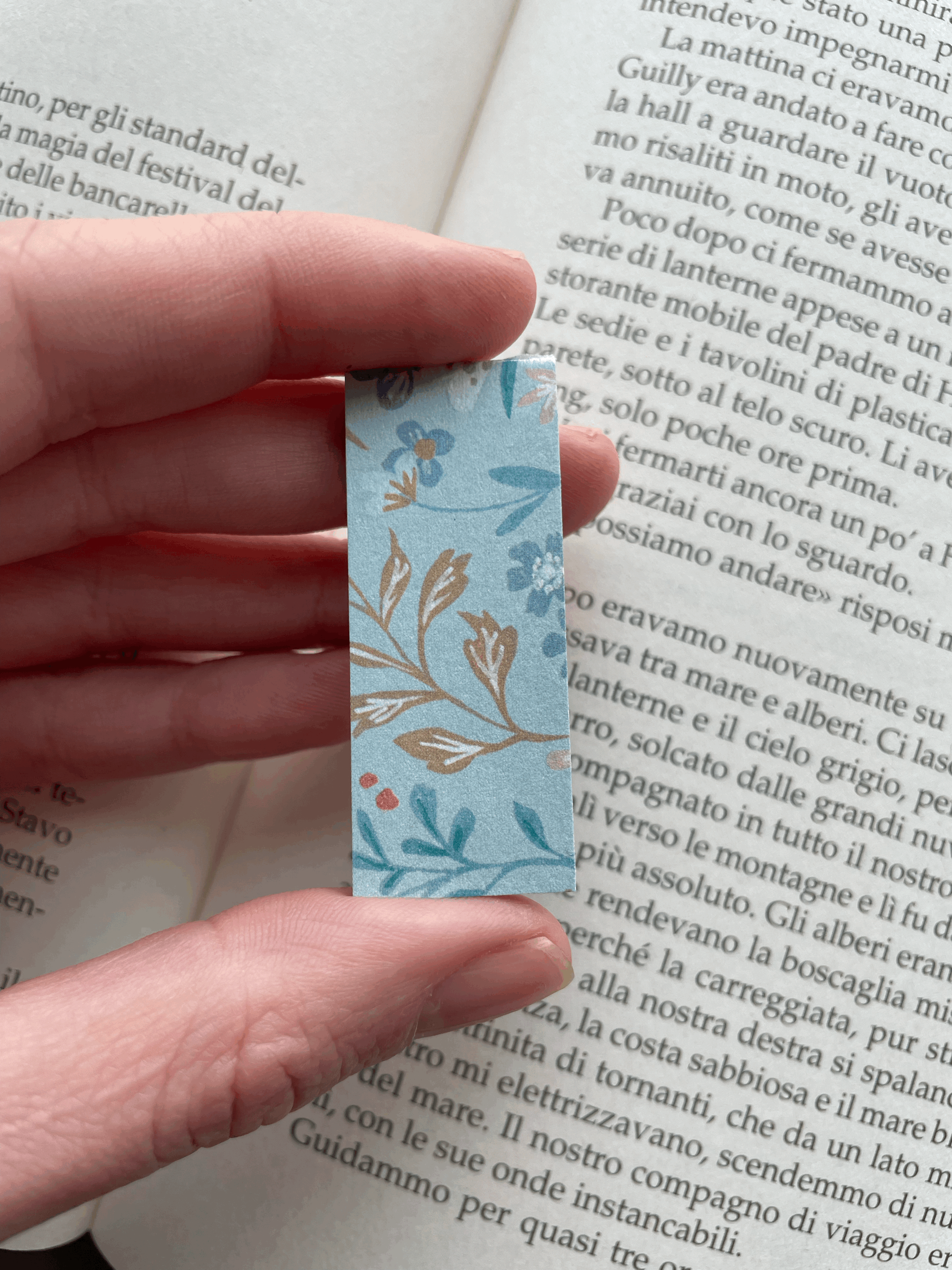 SEGNINO PICCOLO fiori azzurri 4