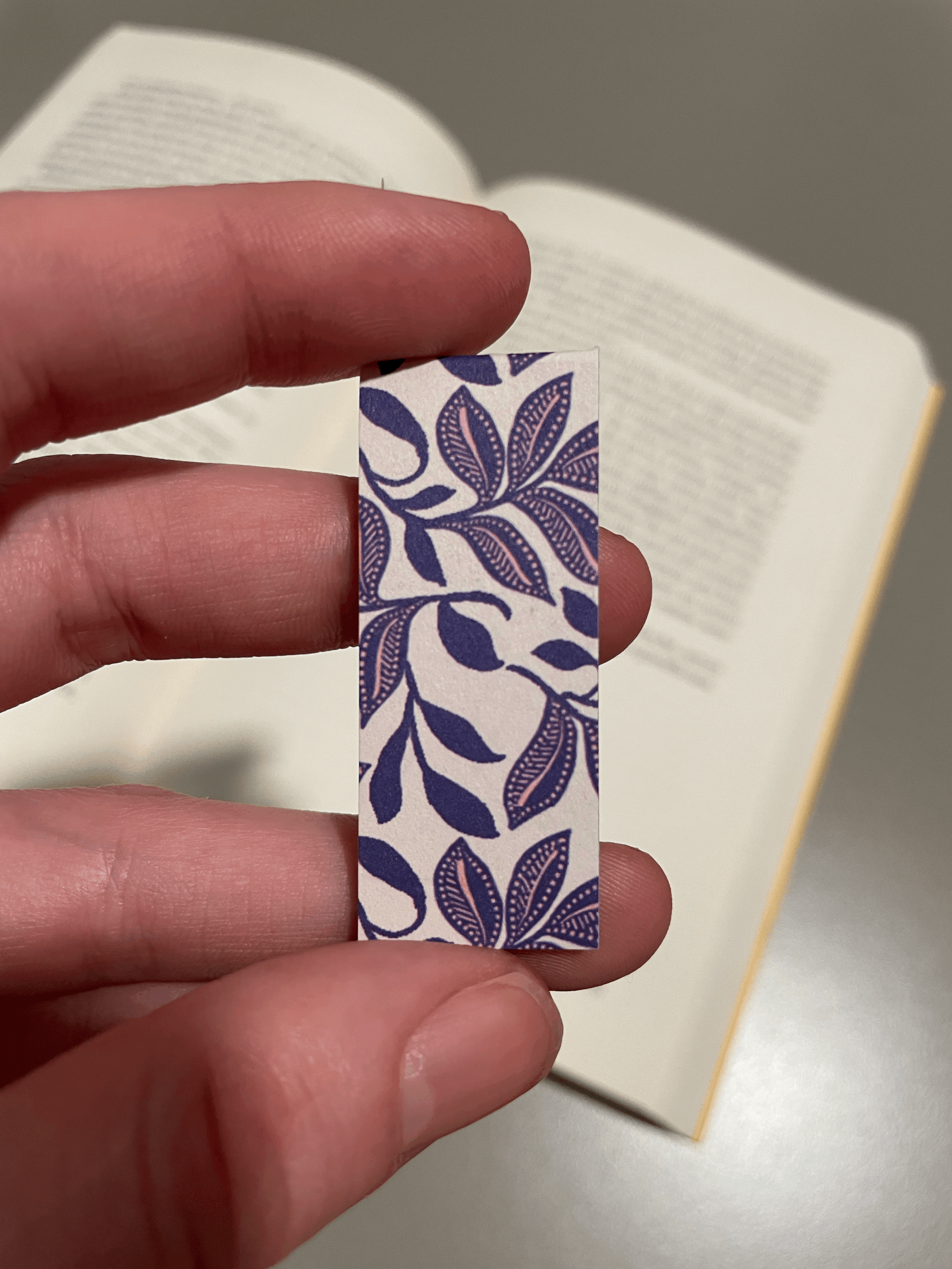 SEGNINO PICCOLO fiori blu 1