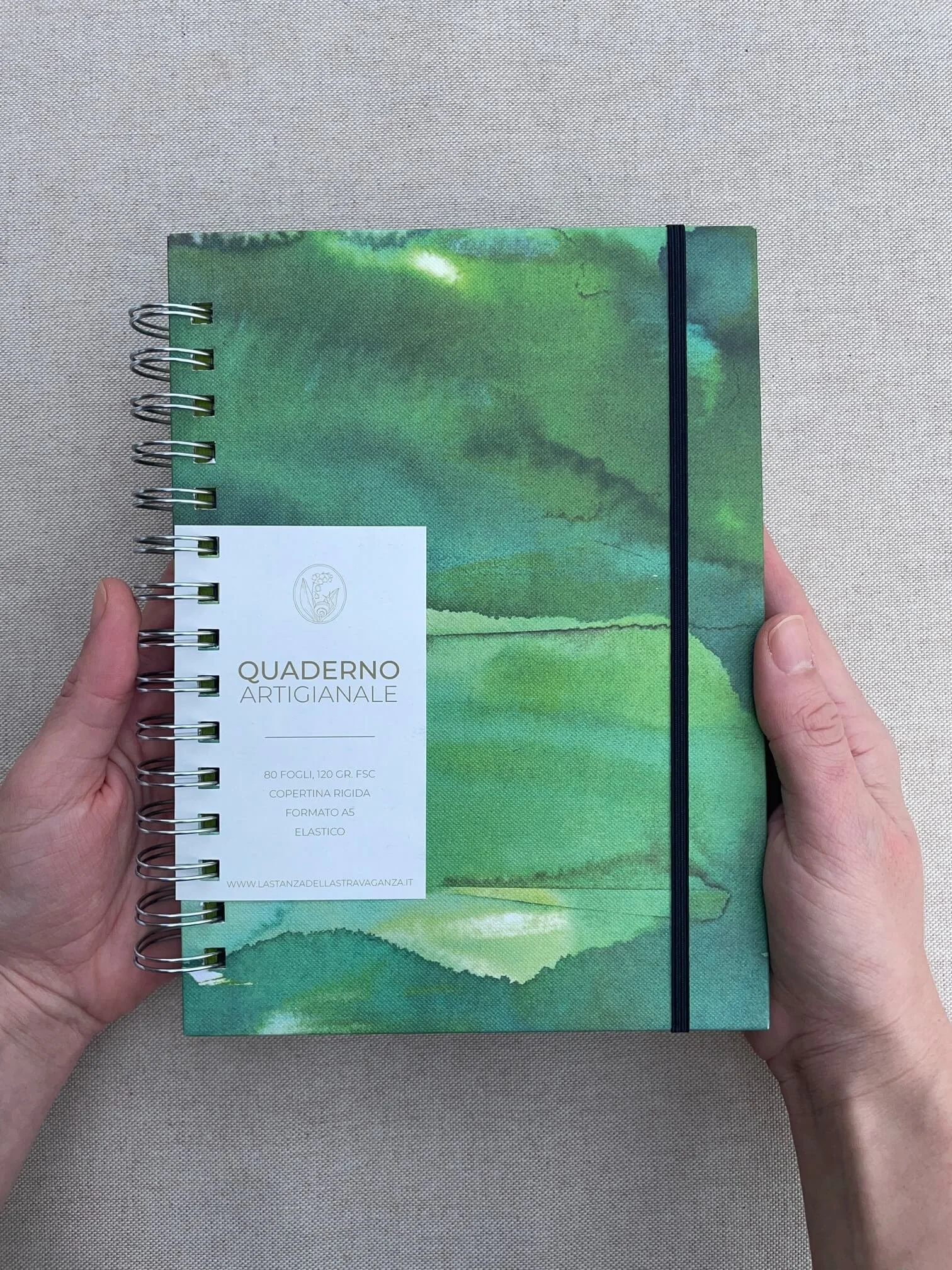 QUADERNO A5 VERDE
