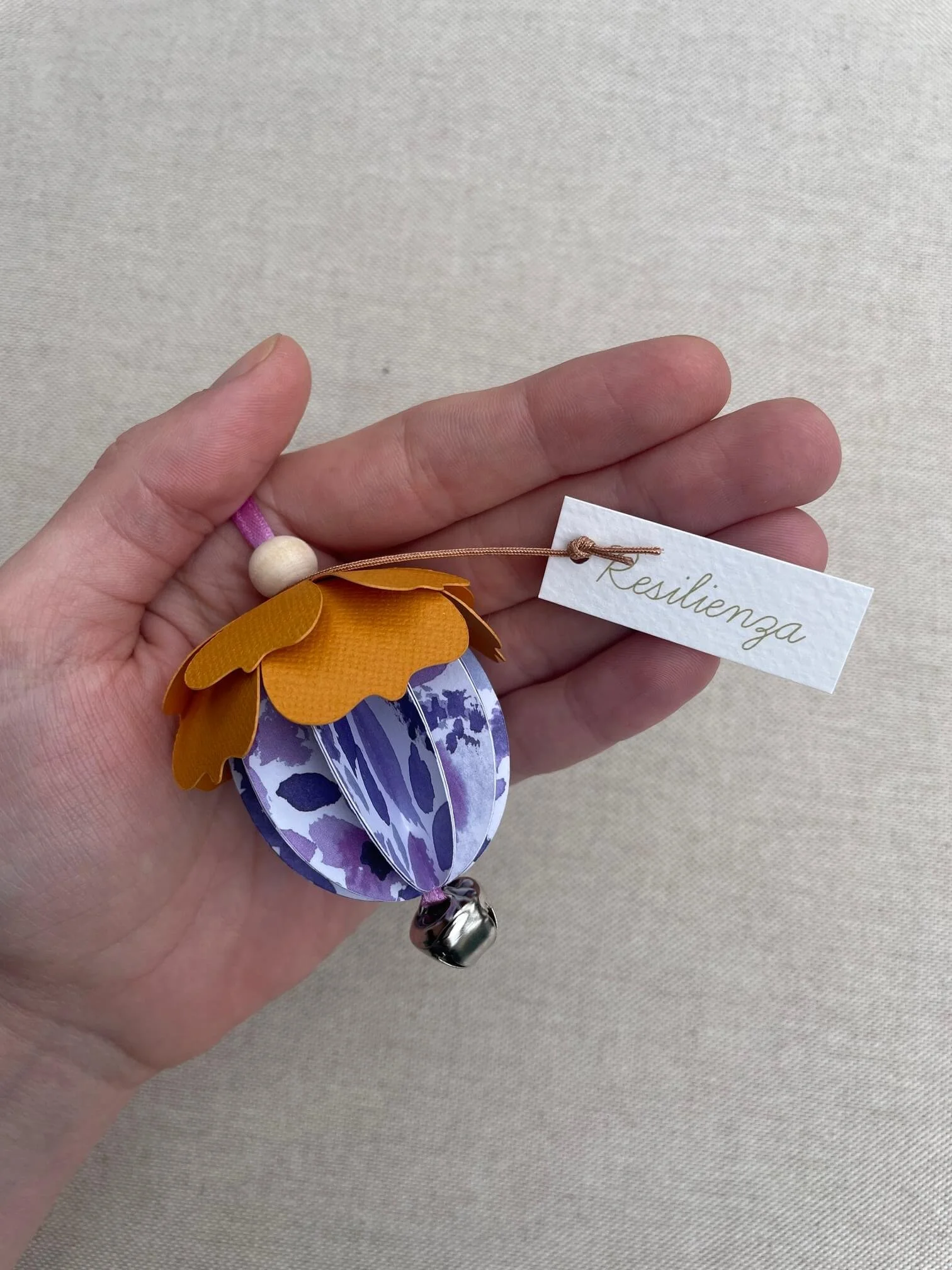campanella "RESILIENZA" viola