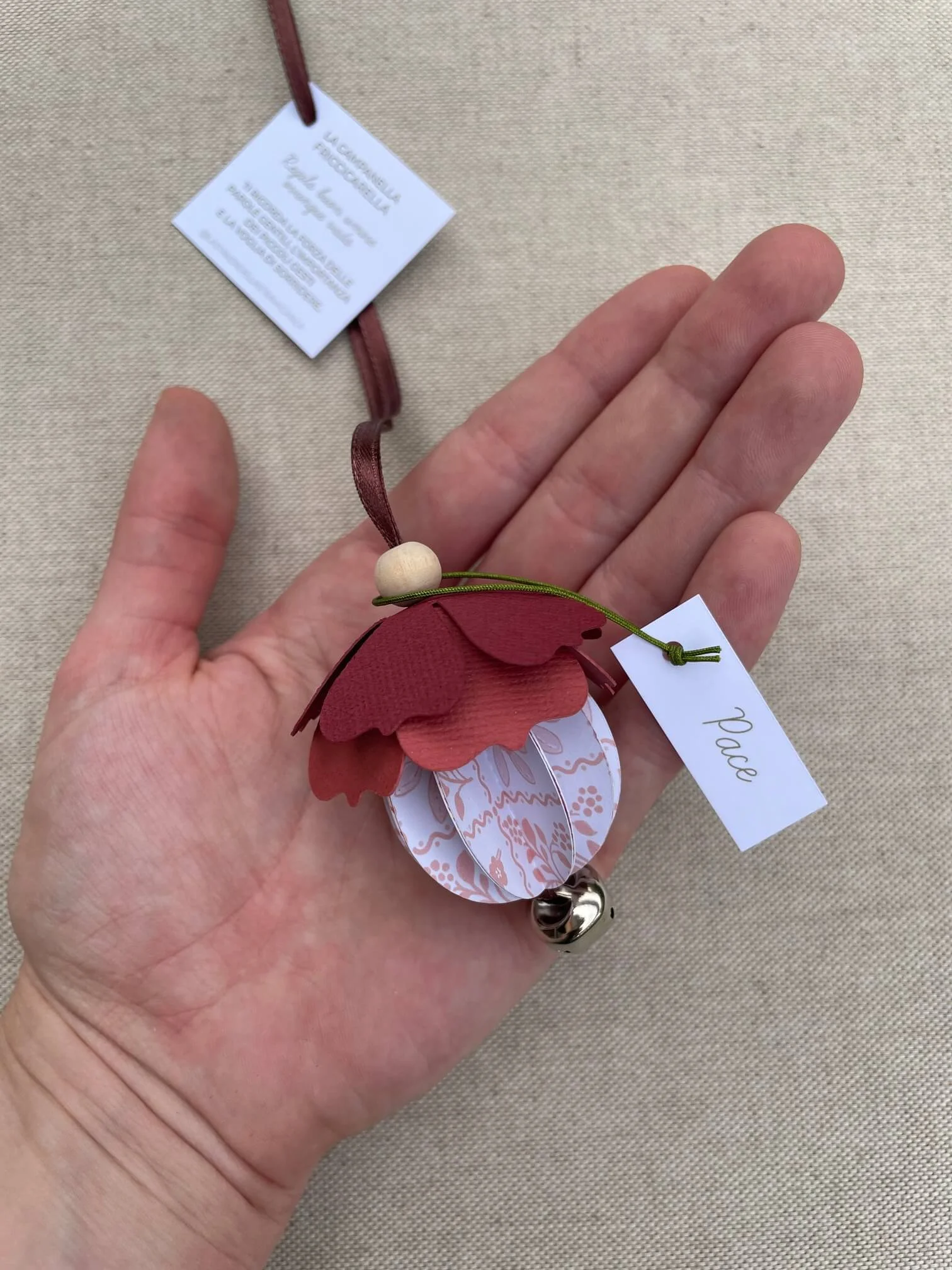 campanella "PACE" chiara