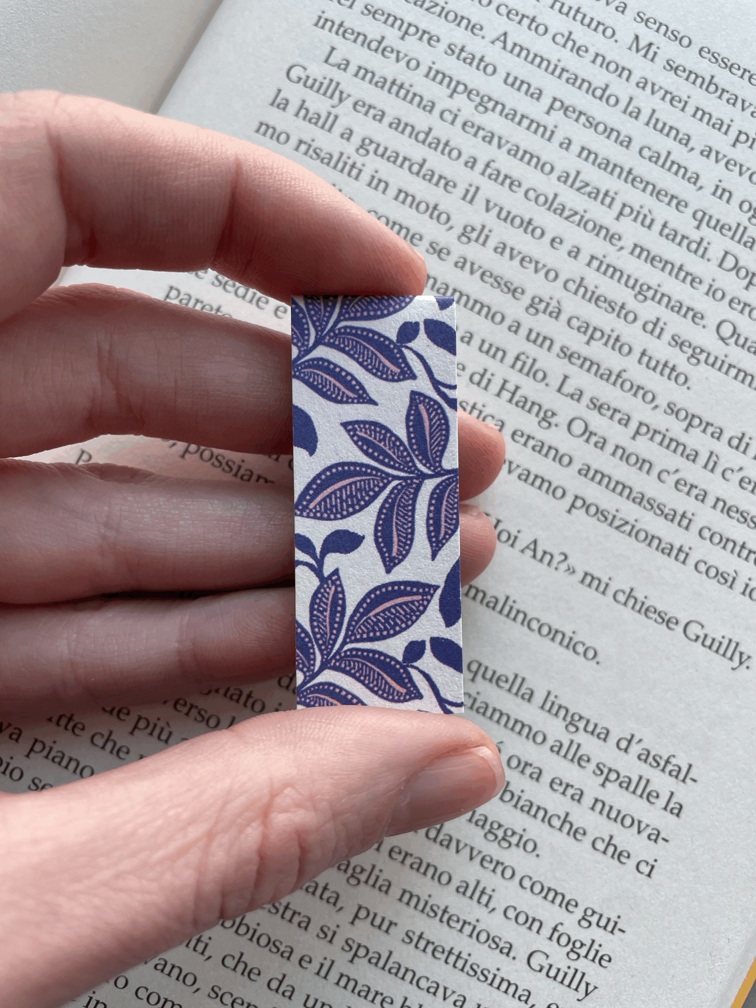 SEGNINO PICCOLO fiorellini blu 11