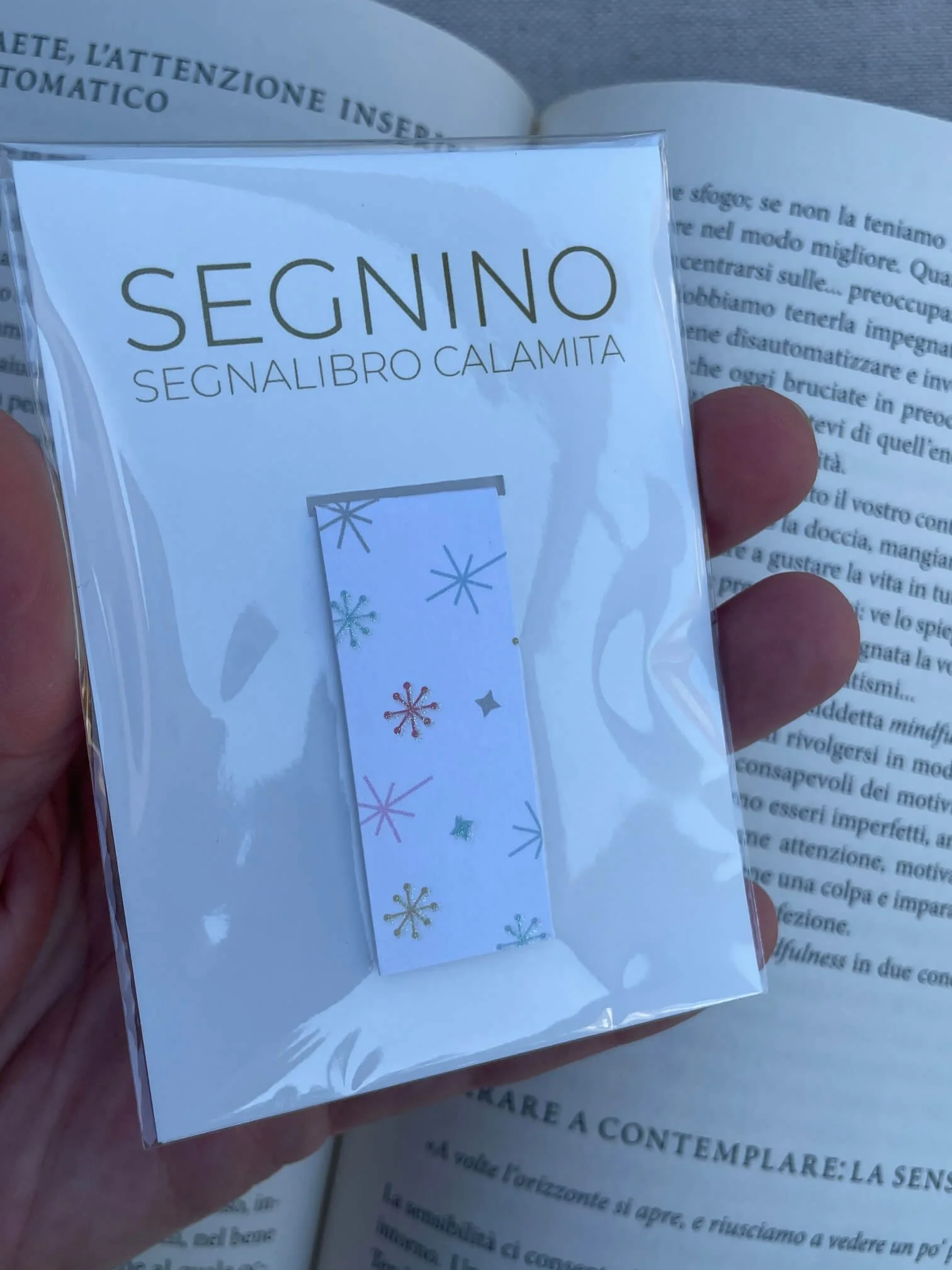 SEGNINO PICCOLO fiocchi glitter