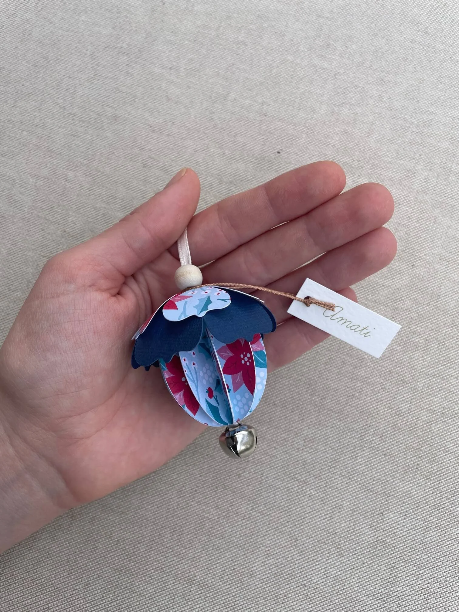 campanella "AMATI" stelle di natale
