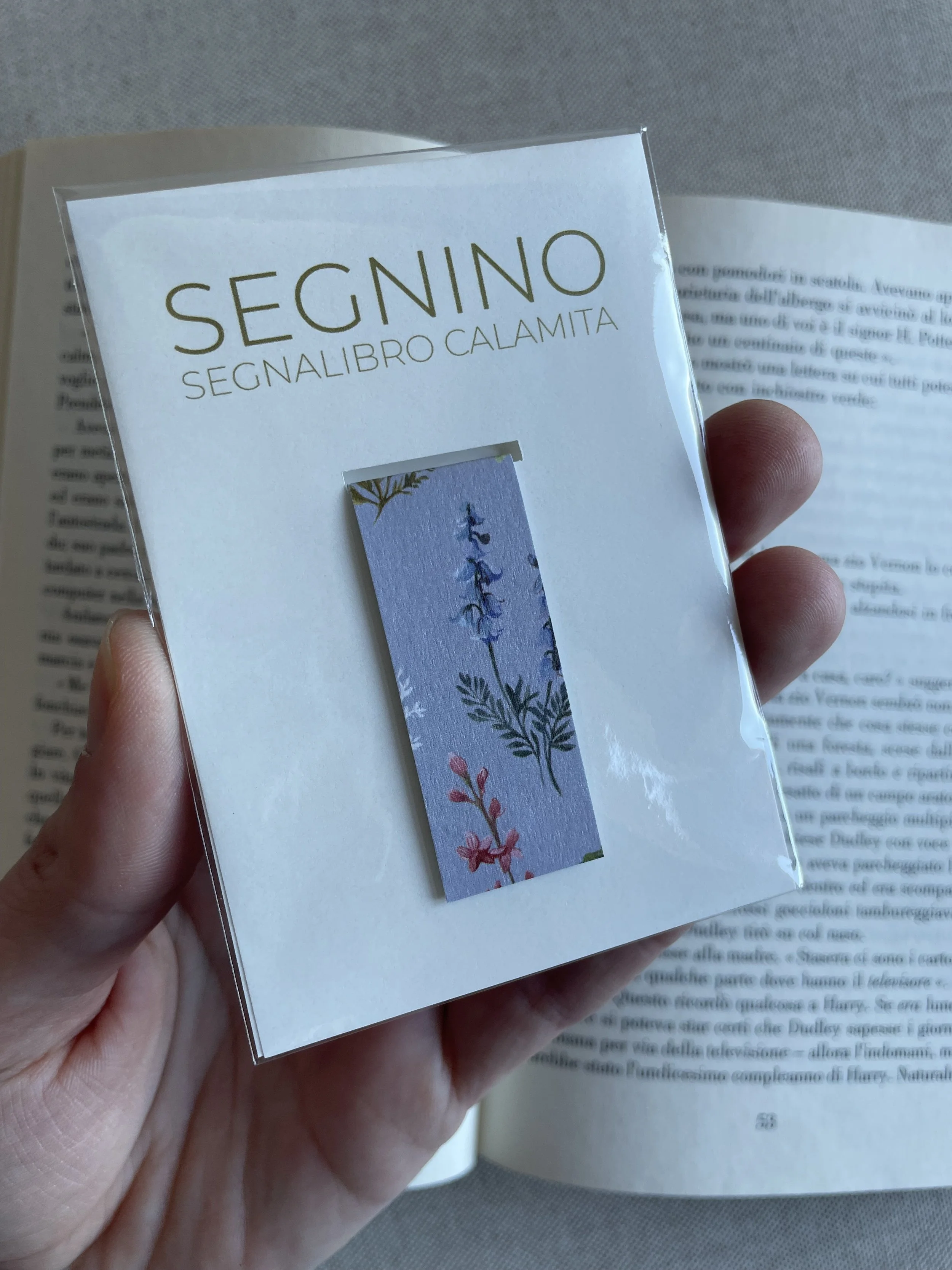 SEGNINO PICCOLO fiori lilla