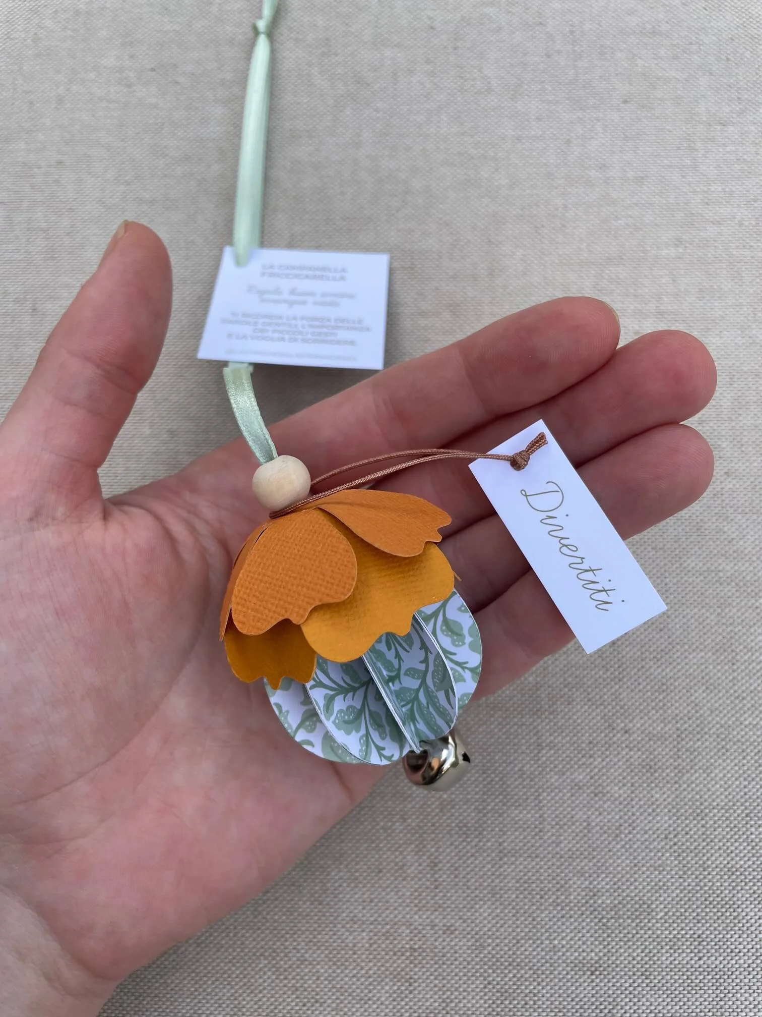 campanella M "DIVERTITI" foglioline