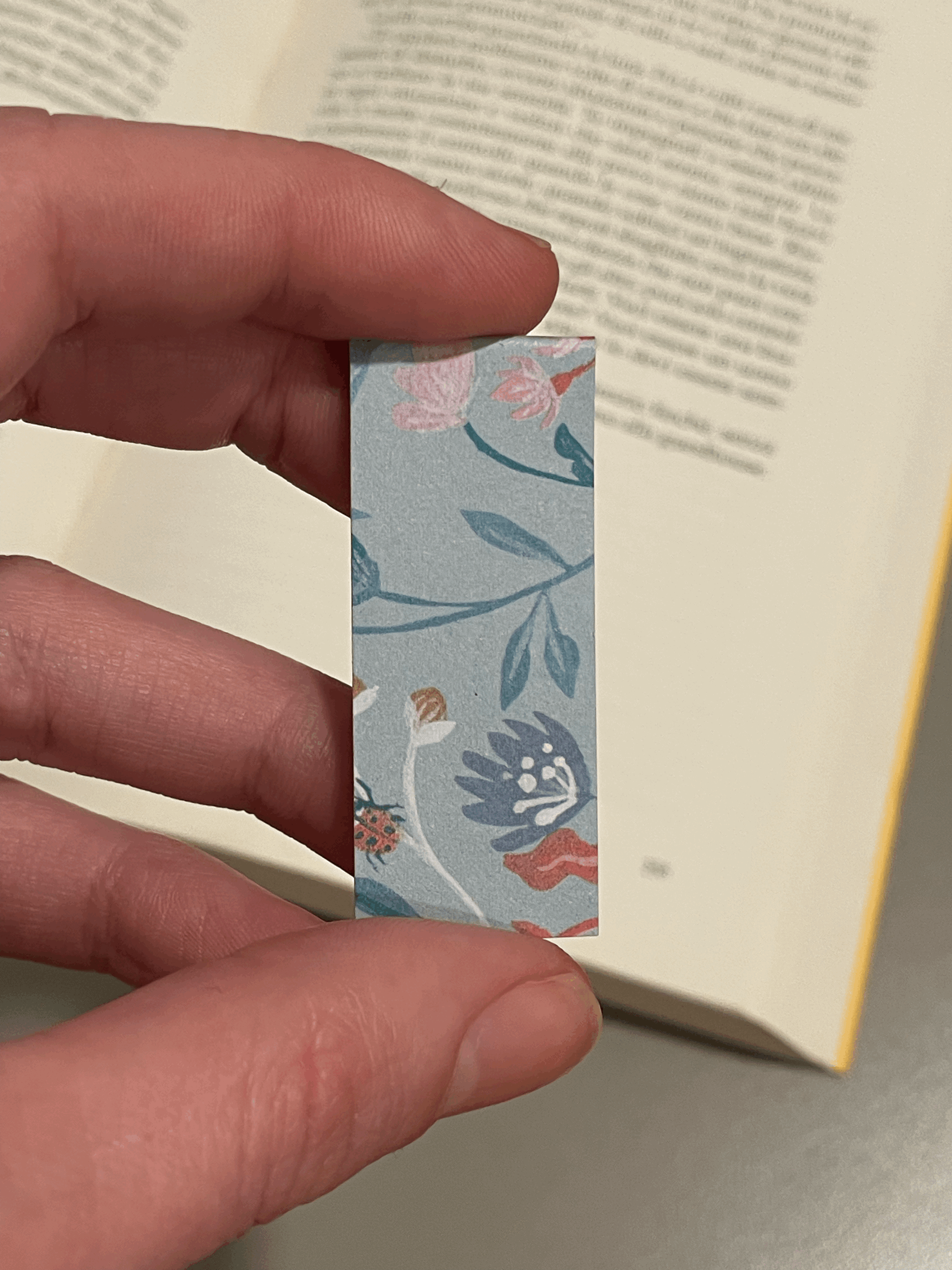 SEGNINO PICCOLO fiori azzurri 2